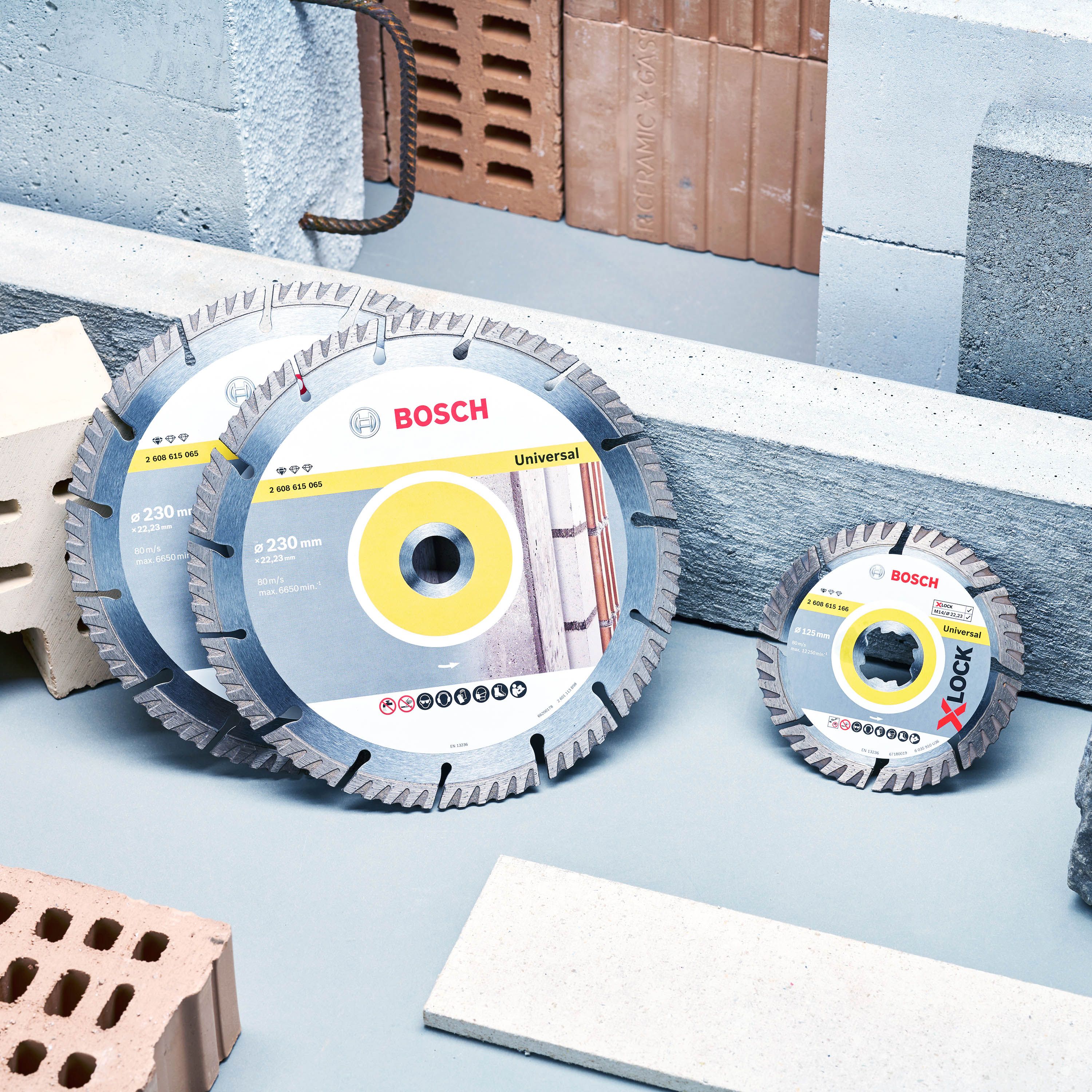 Bosch Expert Diamond Grinding Wheel 125mm - 2608602553 Professional Abrasive Disc For Resin, Paint, Glue Removal