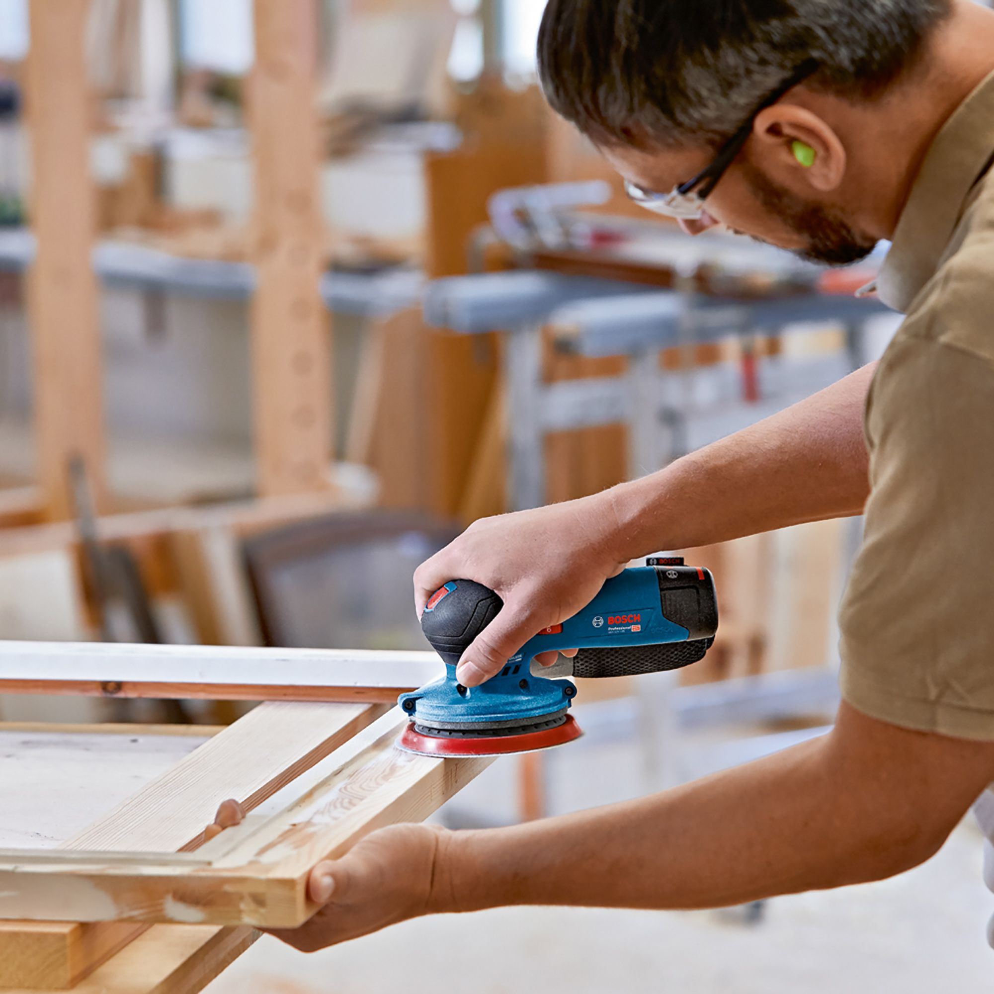 Bosch Professional 12V 125mm Li-ion Airstream Cordless Random orbit sander GEX 12V 125 - Bare unit - 5
