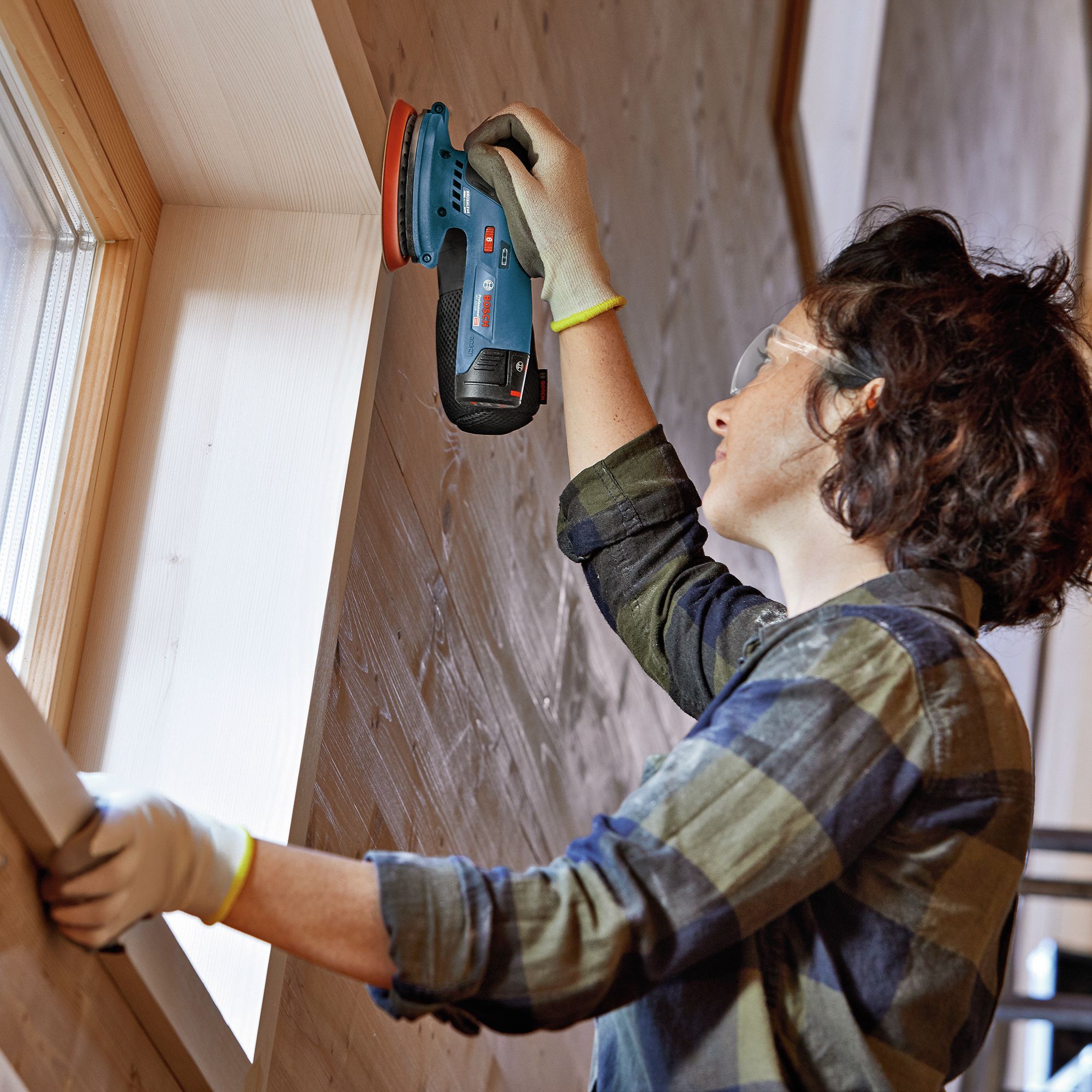 Bosch Professional 12V 125mm Li-ion Airstream Cordless Random orbit sander GEX 12V 125 - Bare unit - 9