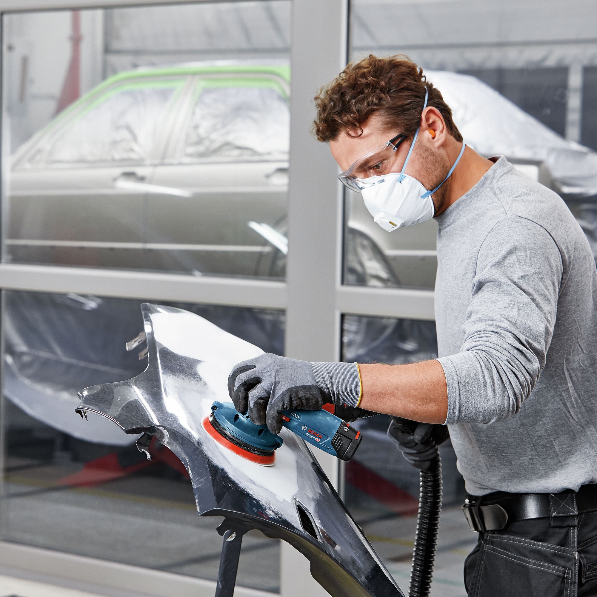 Bosch Professional 12V 125mm Li-ion Airstream Cordless Random orbit sander GEX 12V 125 - Bare unit - 10