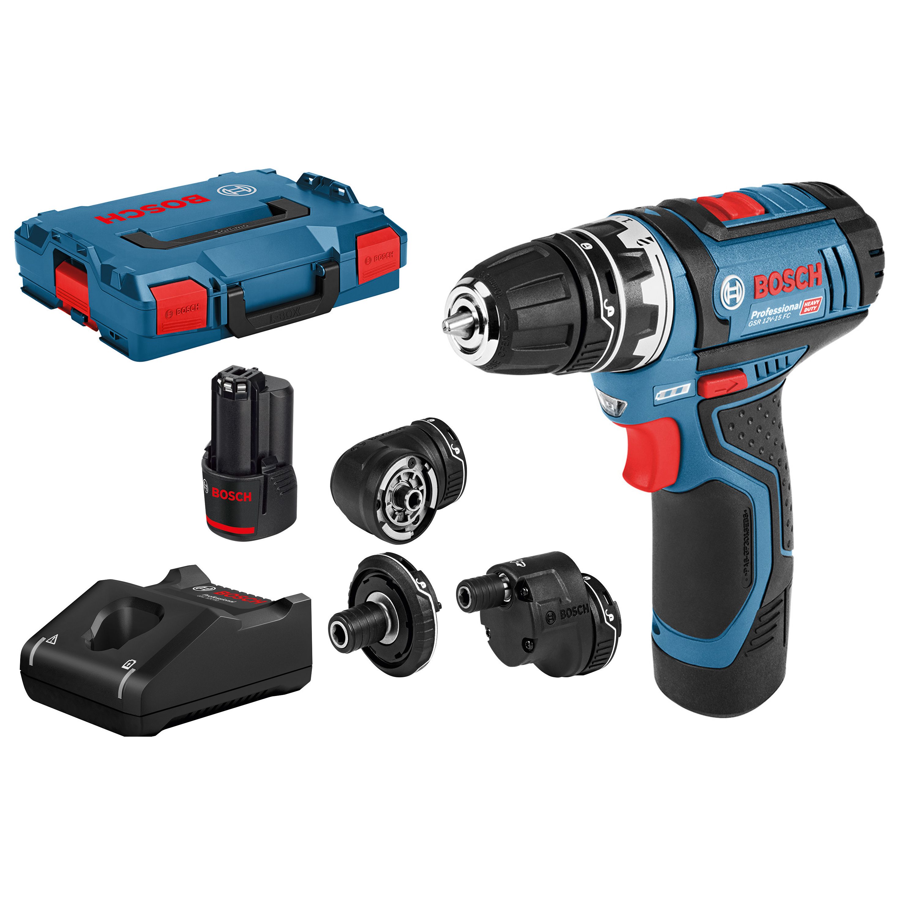 Bosch Professional 12V 2 x 2 Li-ion Cordless Drill driver GSR 12V-15 FC - 6