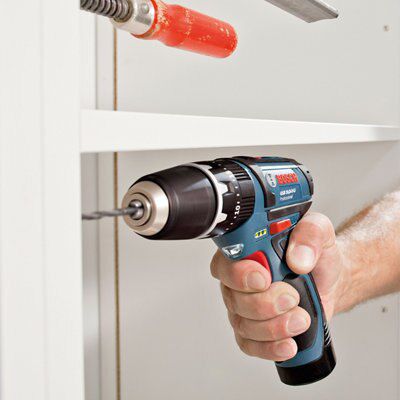 Bosch Professional 12V Li-ion Cordless Combi drill (2 x 2Ah) - GSB 10.8-2 LI