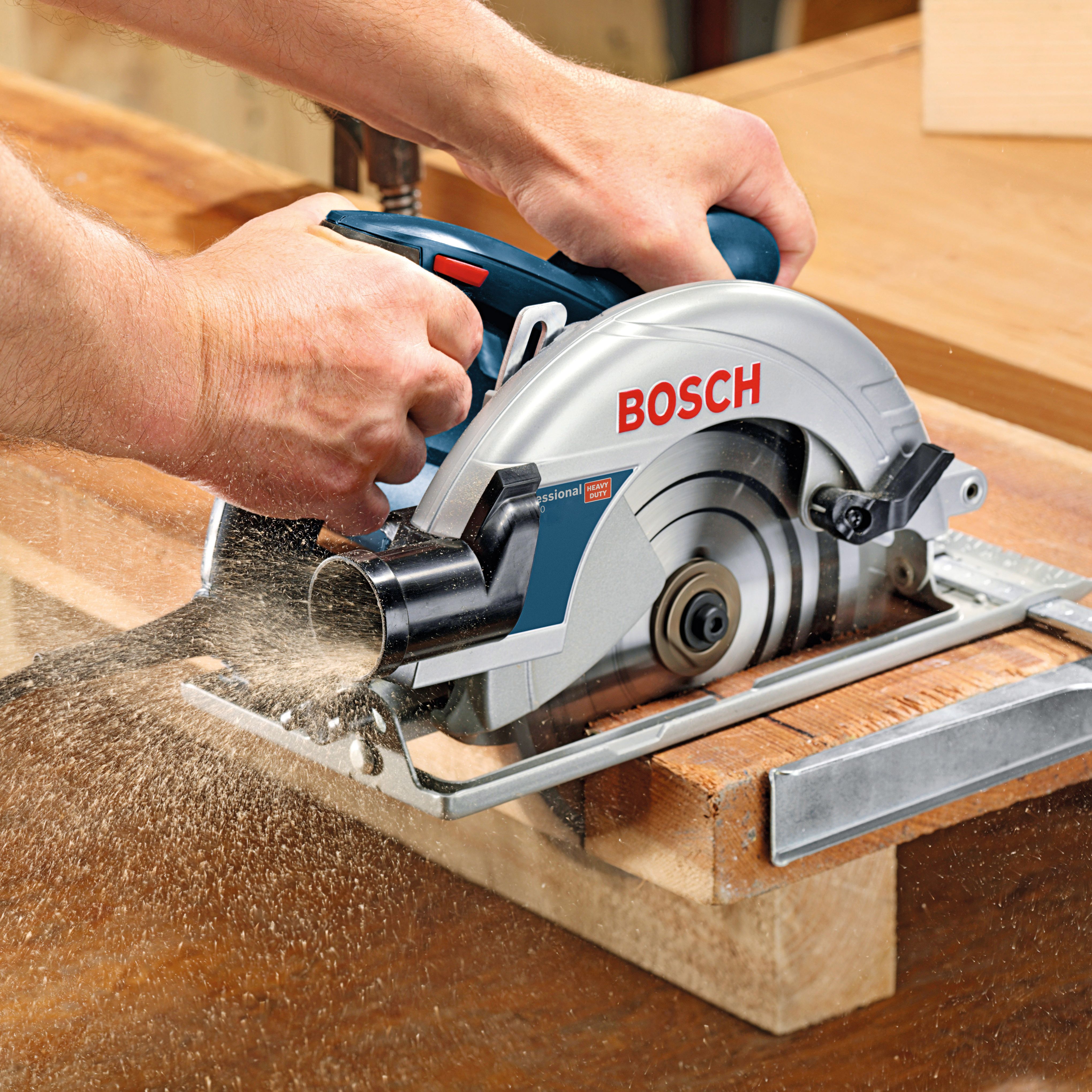 Bosch Professional 1400W 240V 190mm Corded Circular saw GKS 190 DIY at B Q