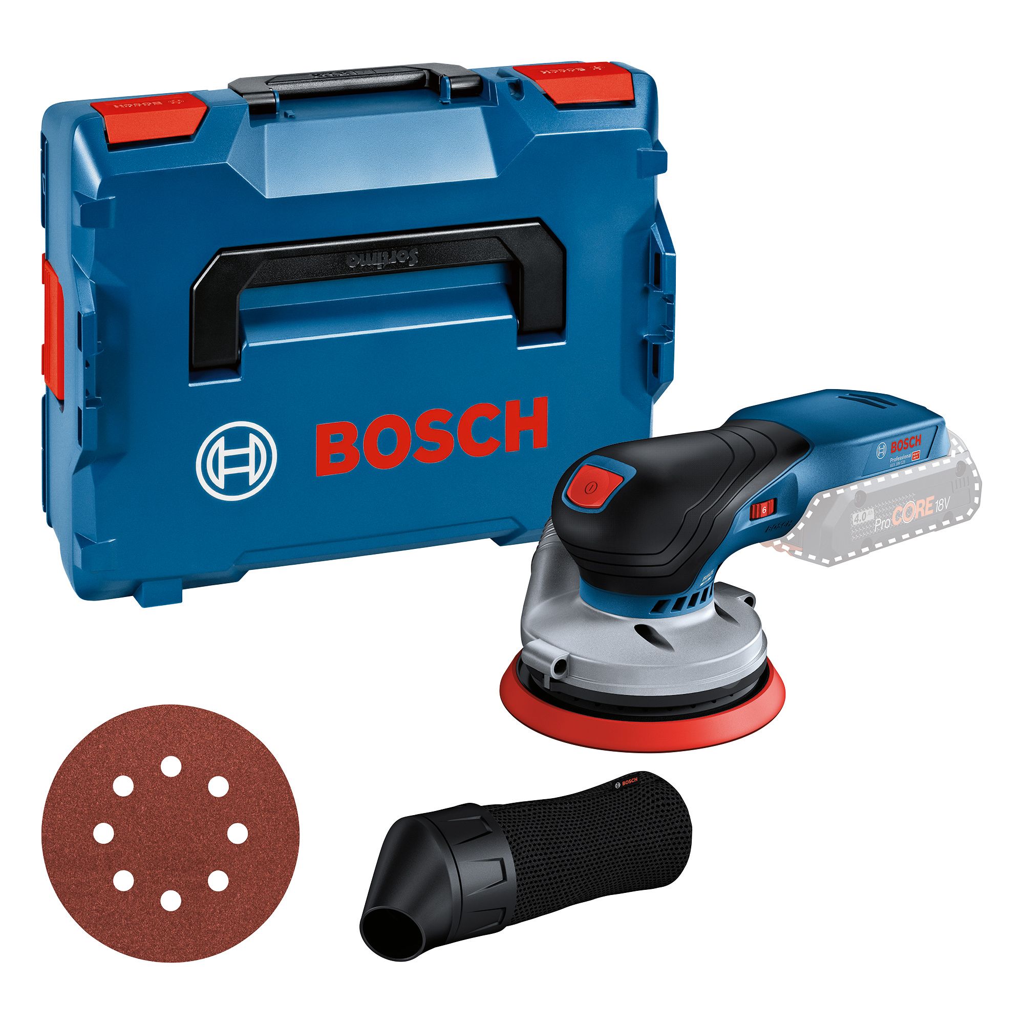 Bosch Professional 18V 125mm Li-ion Coolpack Cordless Random orbit sander GEX 18V 125 - Bare unit - 8
