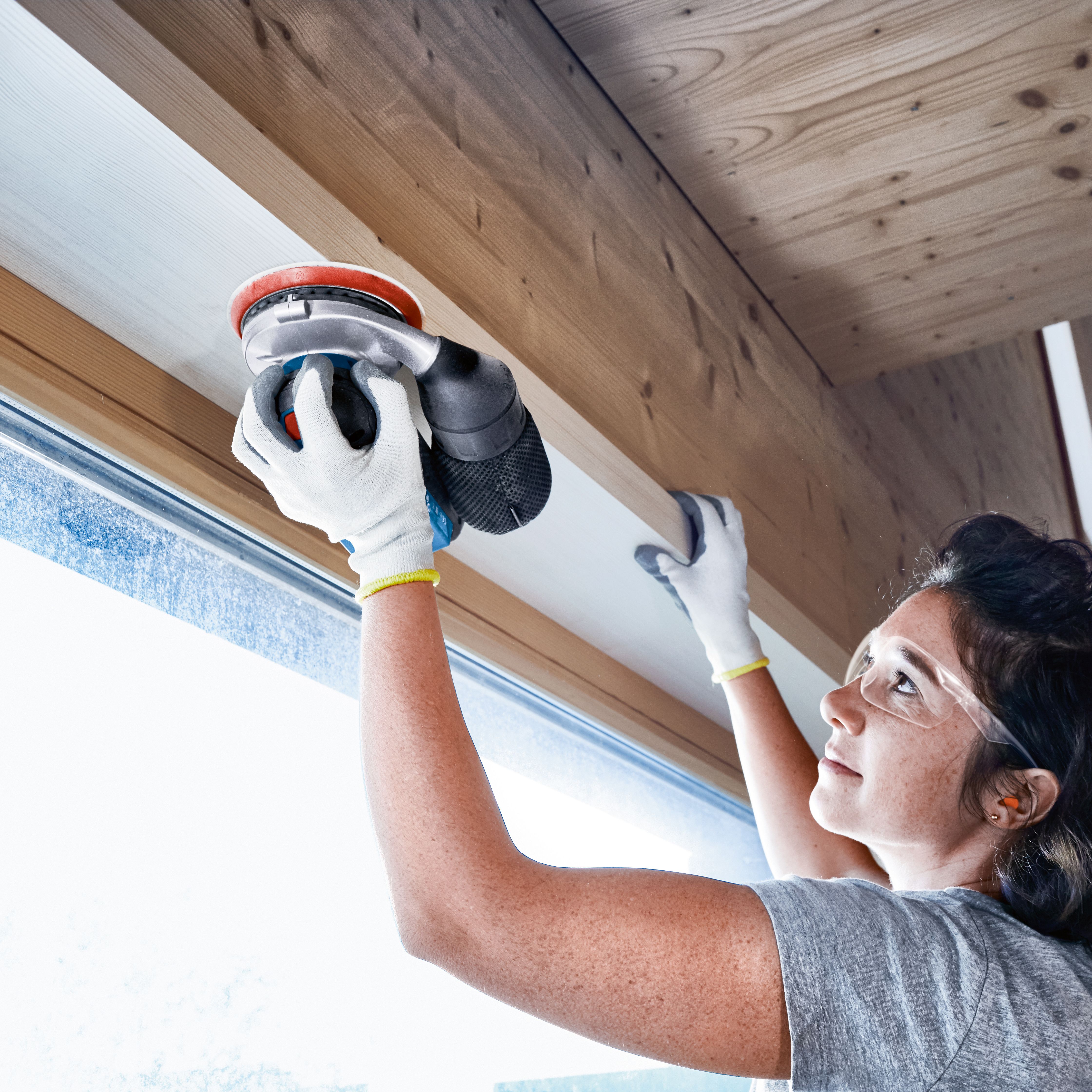 Bosch Professional 18V 125mm Li-ion Coolpack Cordless Random orbit sander GEX 18V 125 - Bare unit - 9