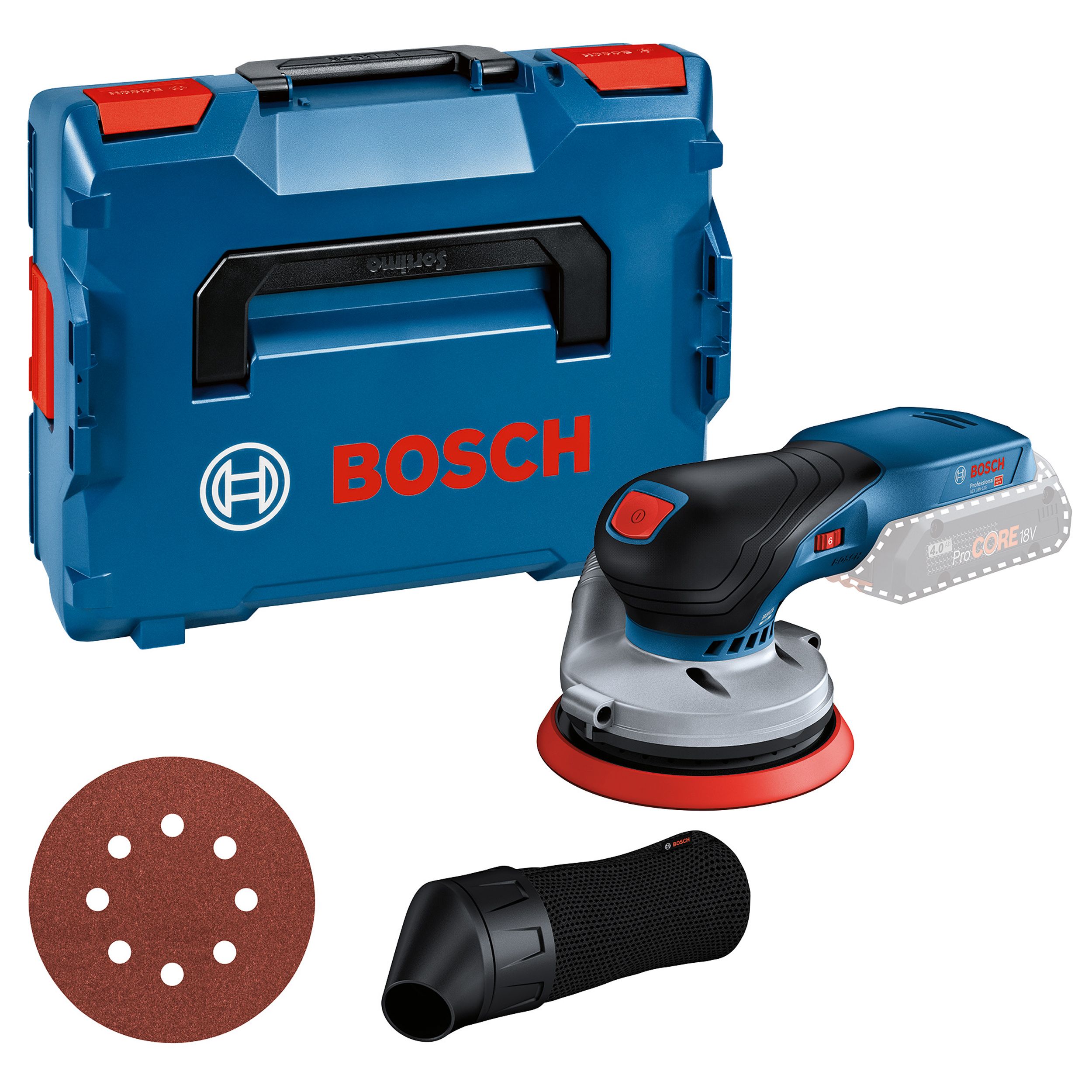 Bosch Professional 18V 125mm Li-ion Coolpack Cordless Random orbit sander GEX 18V 125 - Bare unit - 6