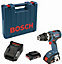 Bosch Professional 18V 2 x 2Ah Li-ion Brushless Cordless Combi drill GSB18V-EC
