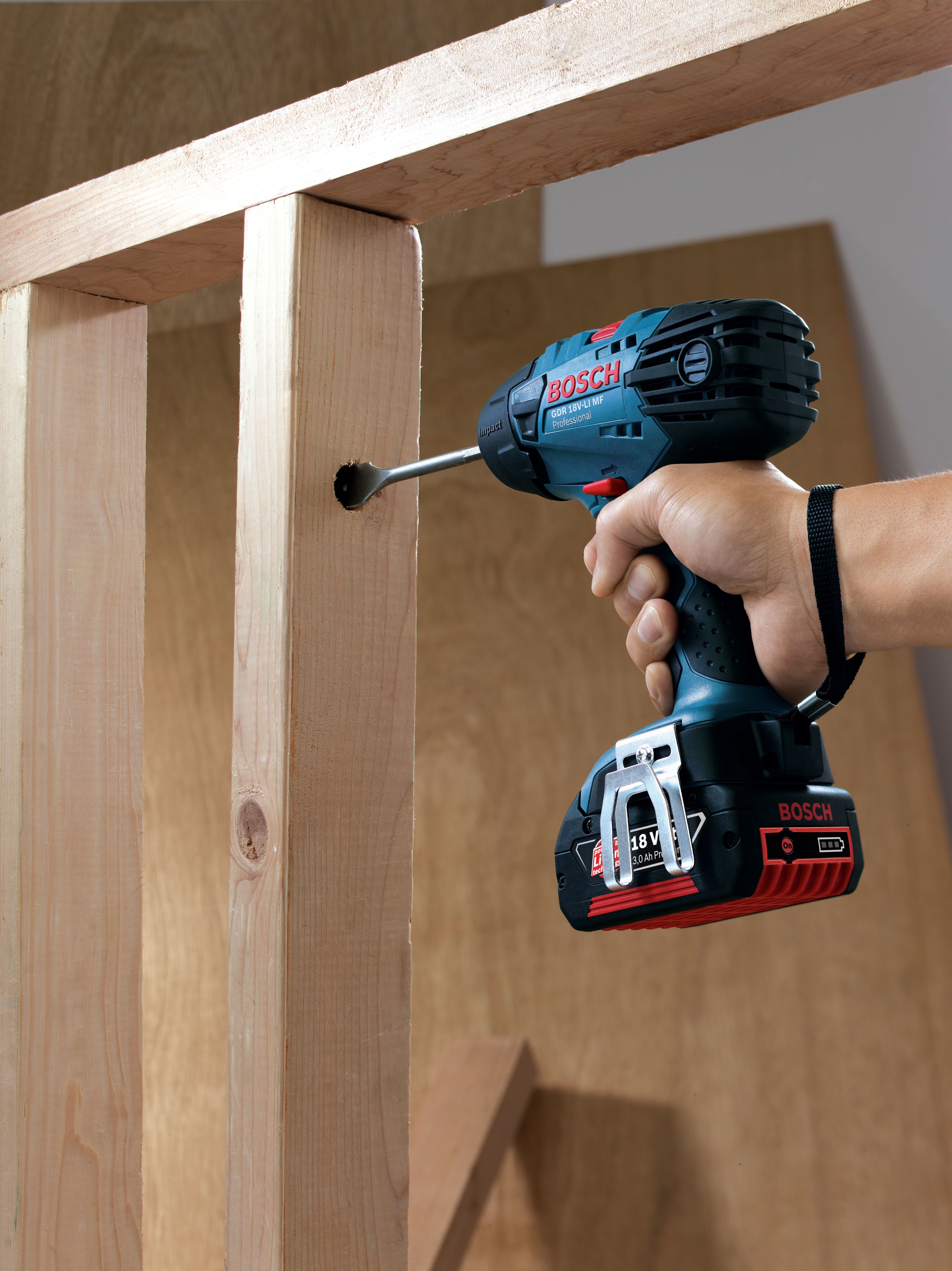 Bosch Professional 18V Coolpack Cordless Impact driver (Bare Tool) - GDR 18V-160 - 4
