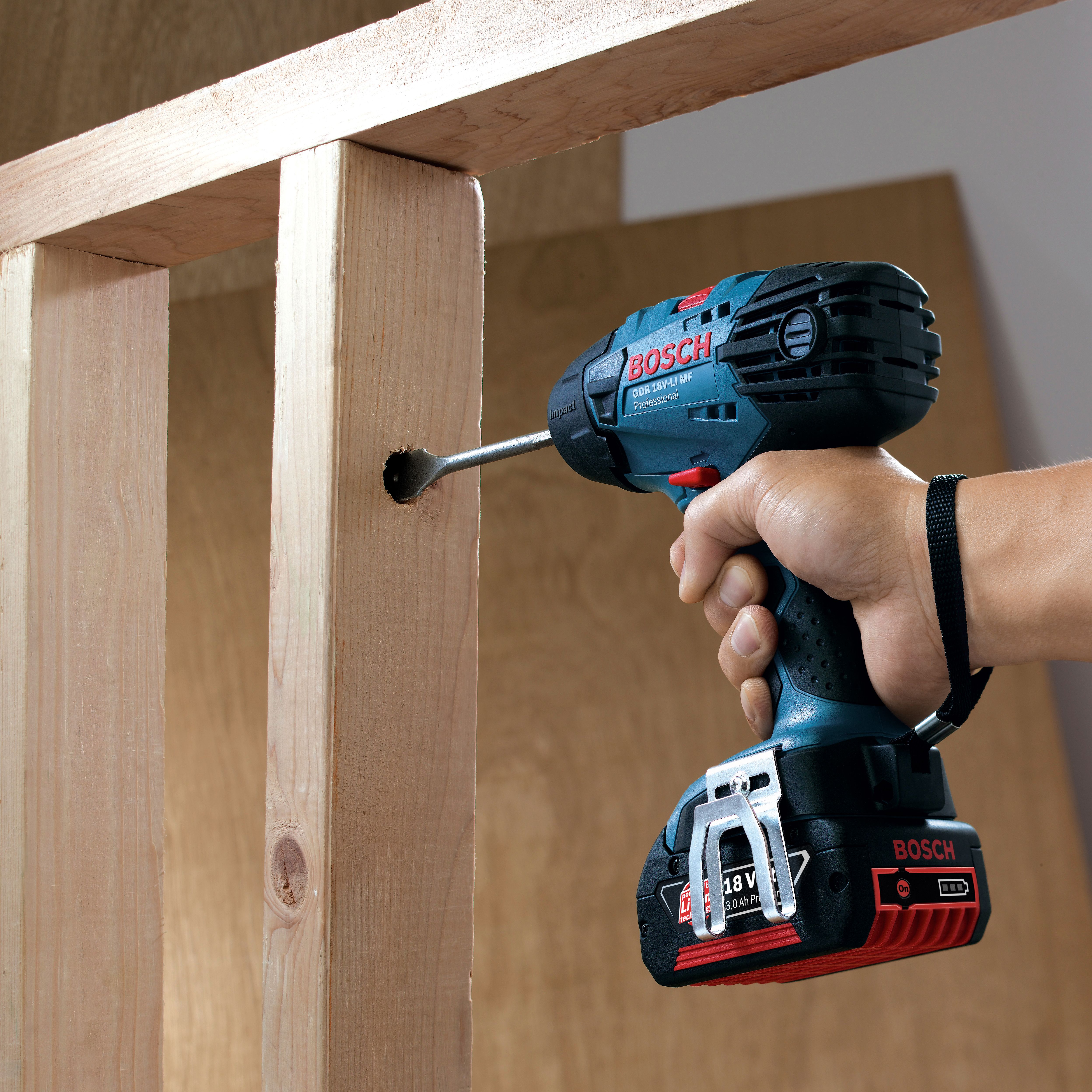Bosch Professional 18V Coolpack Cordless Impact driver (Bare Tool) - GDR 18V-160 - 6