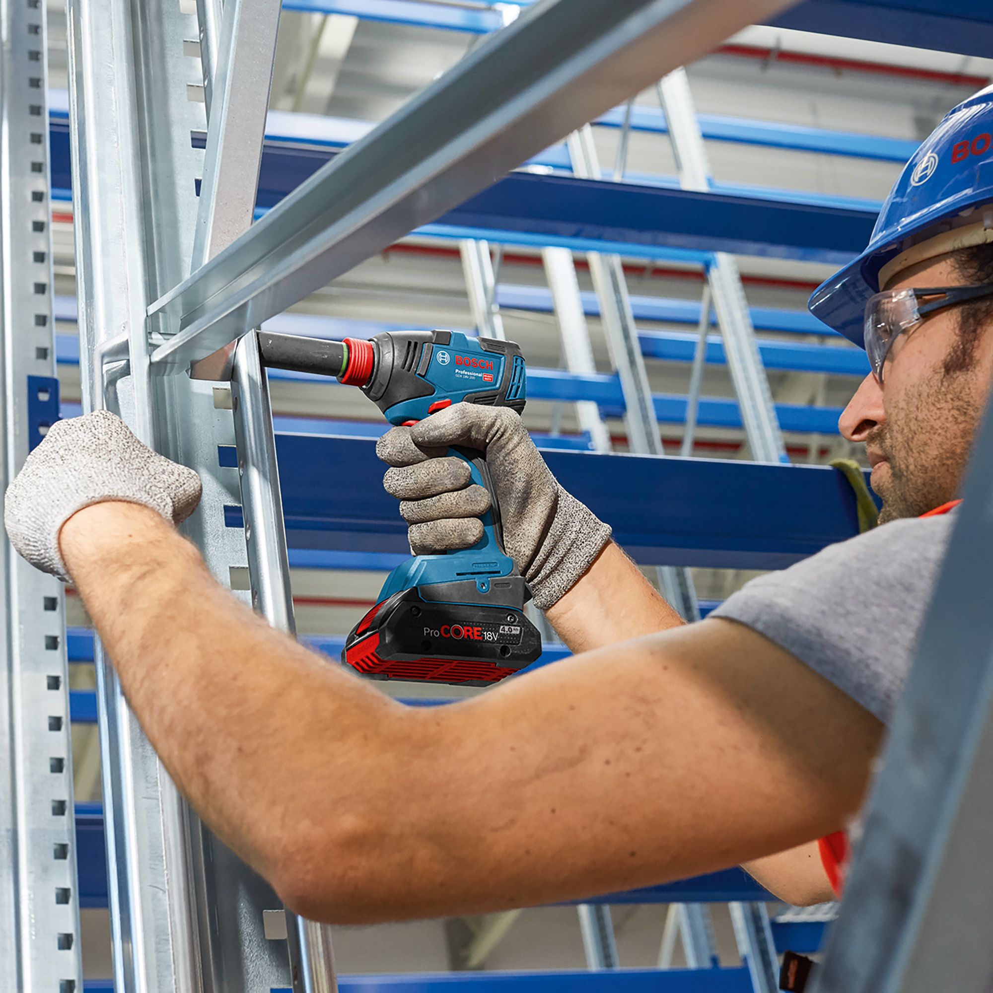 Bosch Professional 18V Coolpack Cordless Impact driver (Bare Tool) - GDR 18V 200 - 5