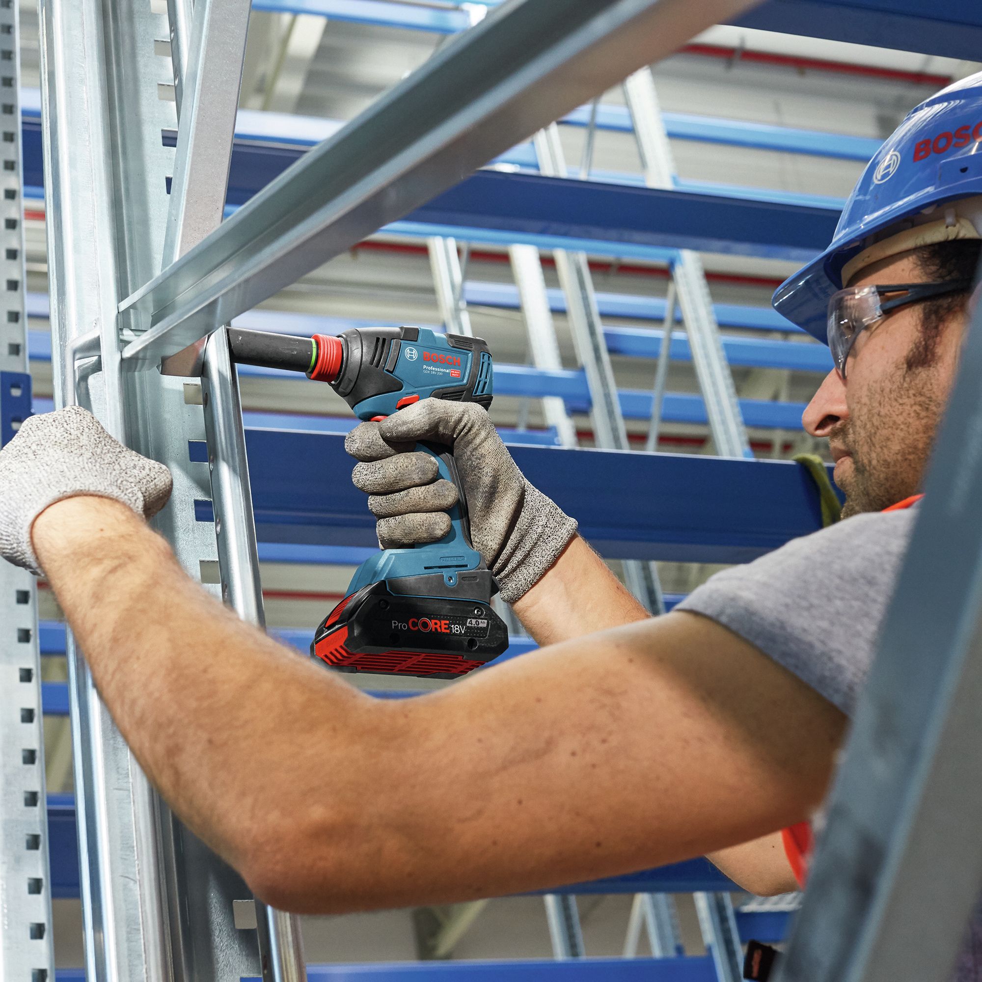 Bosch Professional 18V Coolpack Cordless Impact driver (Bare Tool) - GDX 18V 200