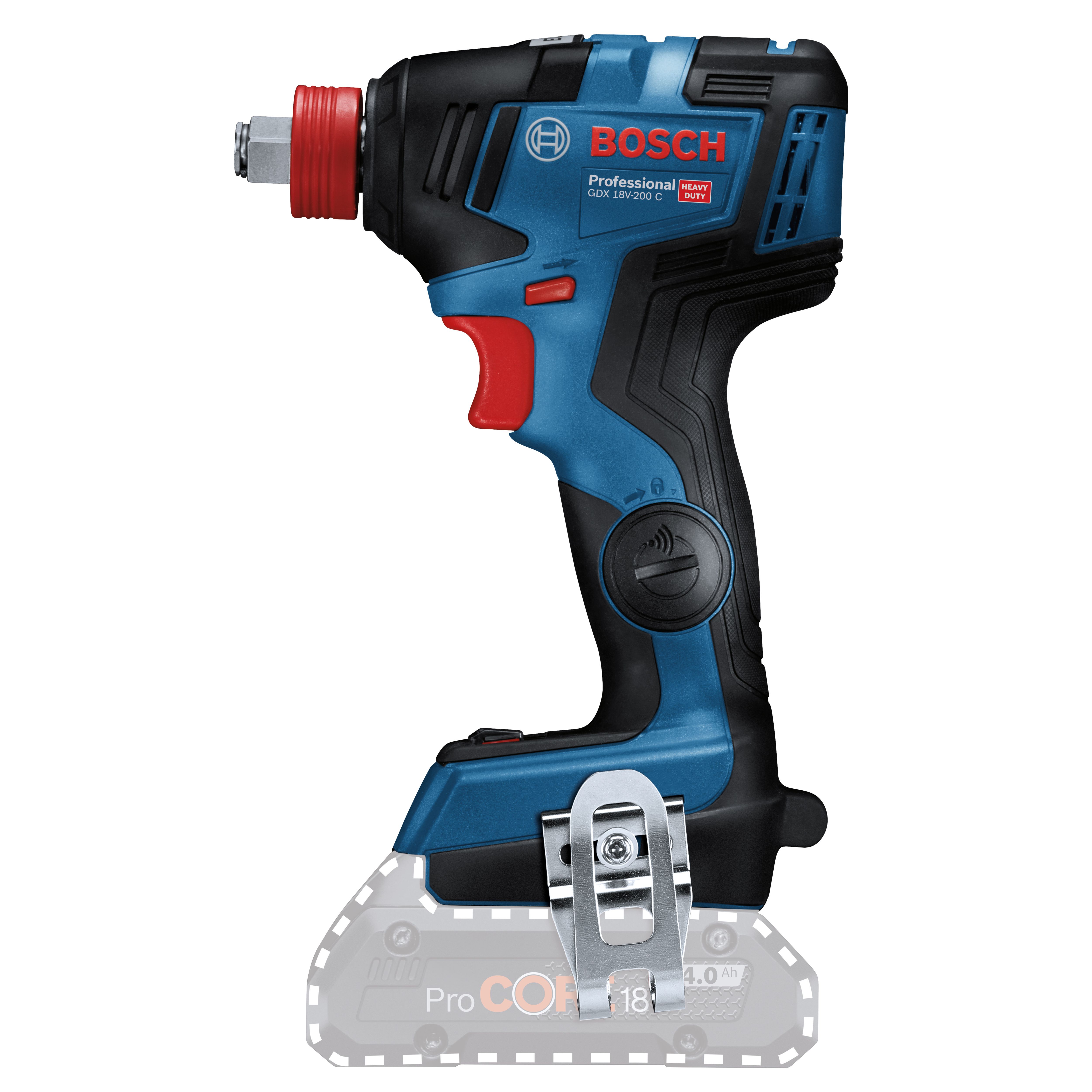 Bosch Professional 18V Coolpack Cordless Impact driver (Bare Tool) - GDX 18V 200