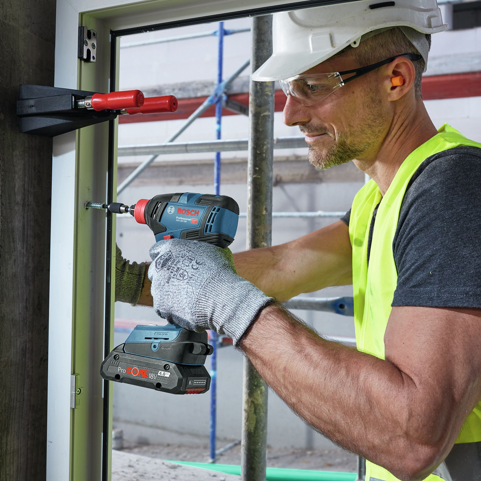 Bosch Professional 18V Coolpack Cordless Impact driver (Bare Tool) - GDX 18V 200