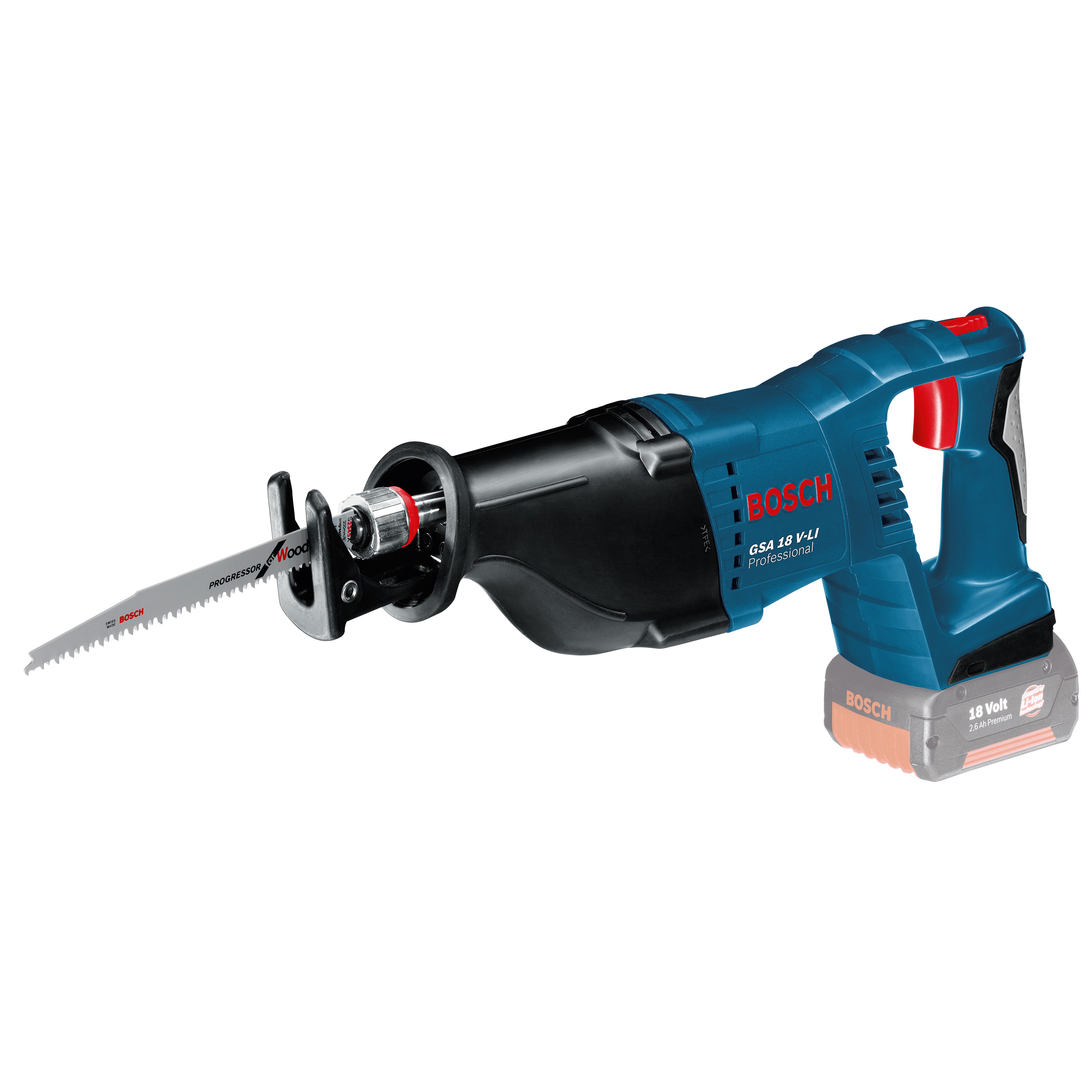 Bosch Professional 18V Cordless Reciprocating saw (Bare Tool) - GSA 18V-LI