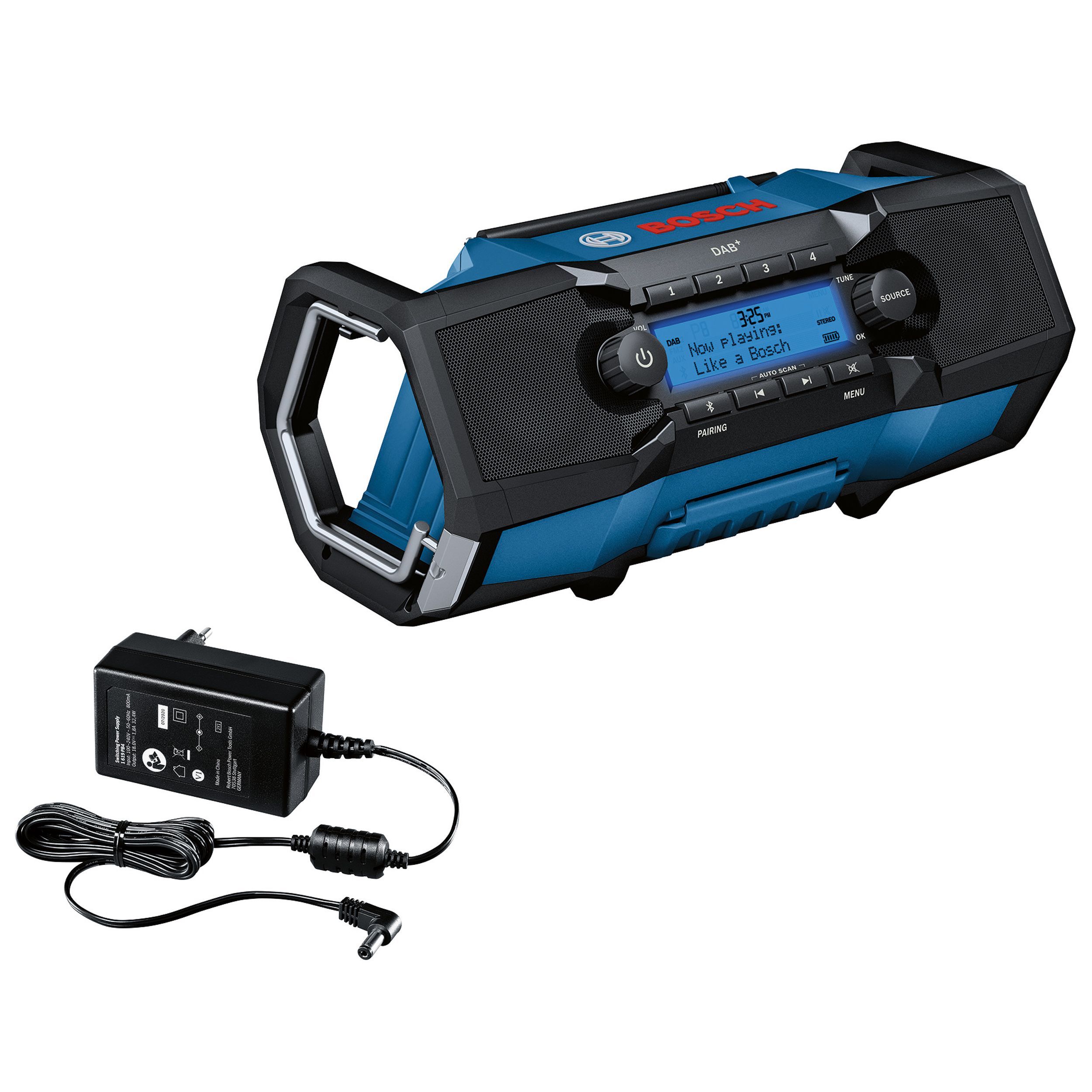 Bosch Professional 18V DAB+/FM Cordless Site radio (Bare Tool) - GPB 18V-2 SC