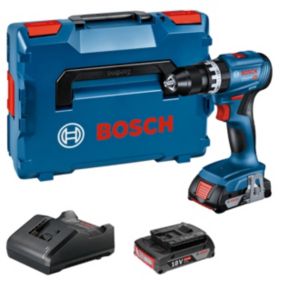 Bosch Professional 18V Li-ion Brushless Cordless Combi drill (2 x 2Ah) - GSB 18V 45