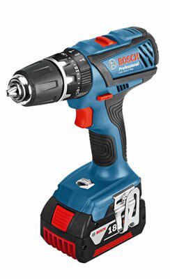 Bosch Professional 18V Li-ion Cordless Combi drill (1 x 4Ah) - GSB 18-2-LI PLUS