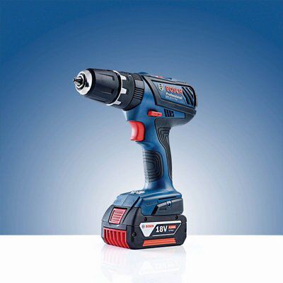 Bosch Professional 18V Li-ion Cordless Combi drill (1 x 4Ah) - GSB 18-2-LI PLUS