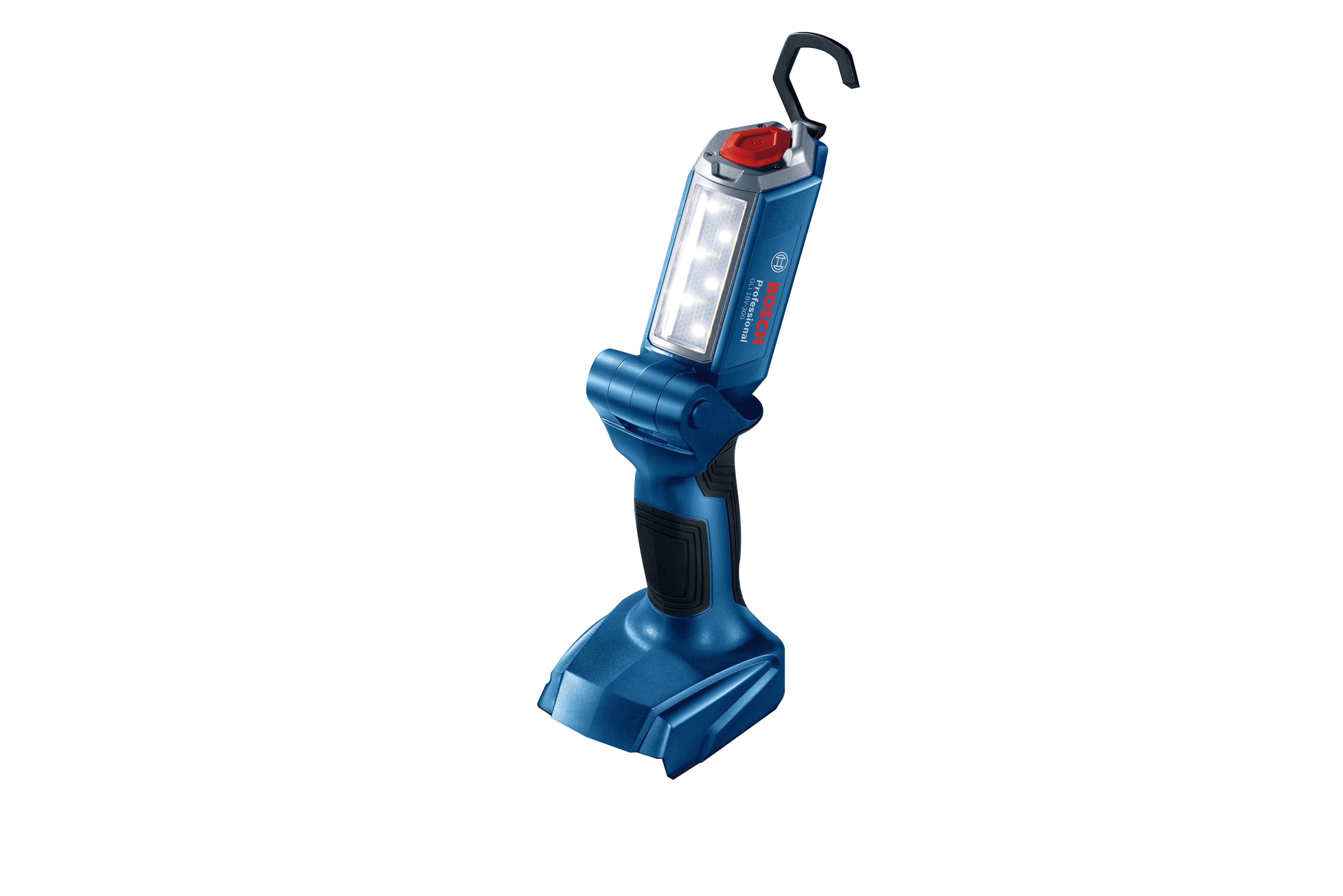 Bosch Professional 18V Li-ion LED Cordless Torch GLI 18V-300 - Bare unit