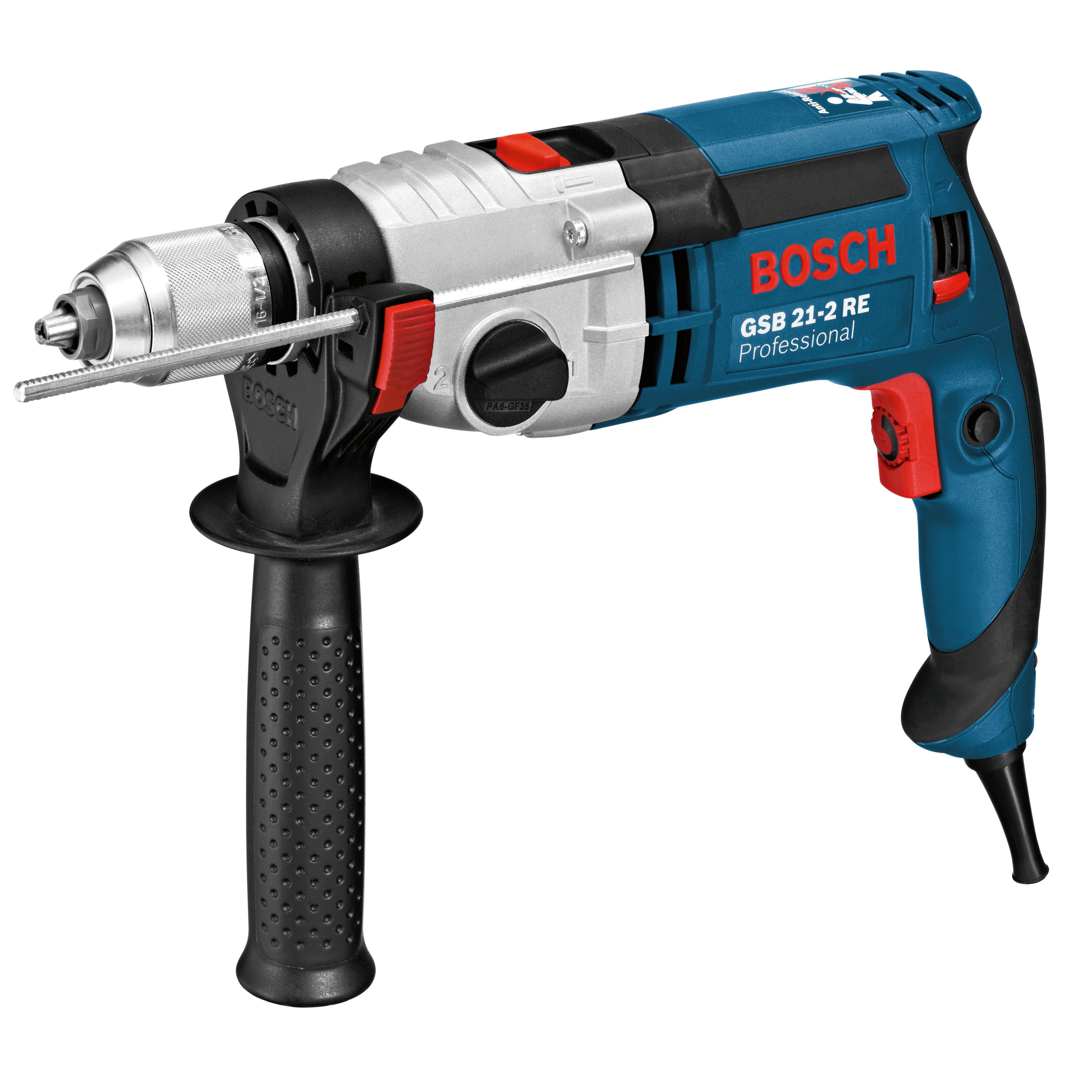 Bosch Professional 240V 1100W Corded Percussion drill GSB 21-2 RE
