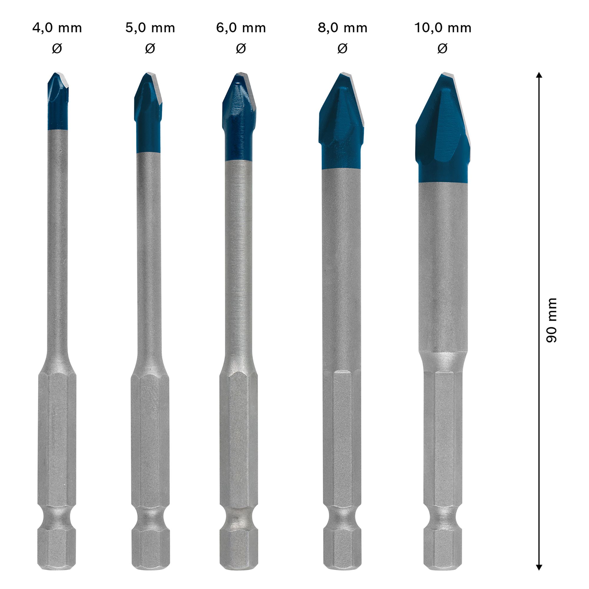 Tile drill bit b&q sales