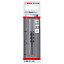 Bosch Professional Straight Metal Drill bit (Dia)2.5mm (L)30mm, Pack of 2