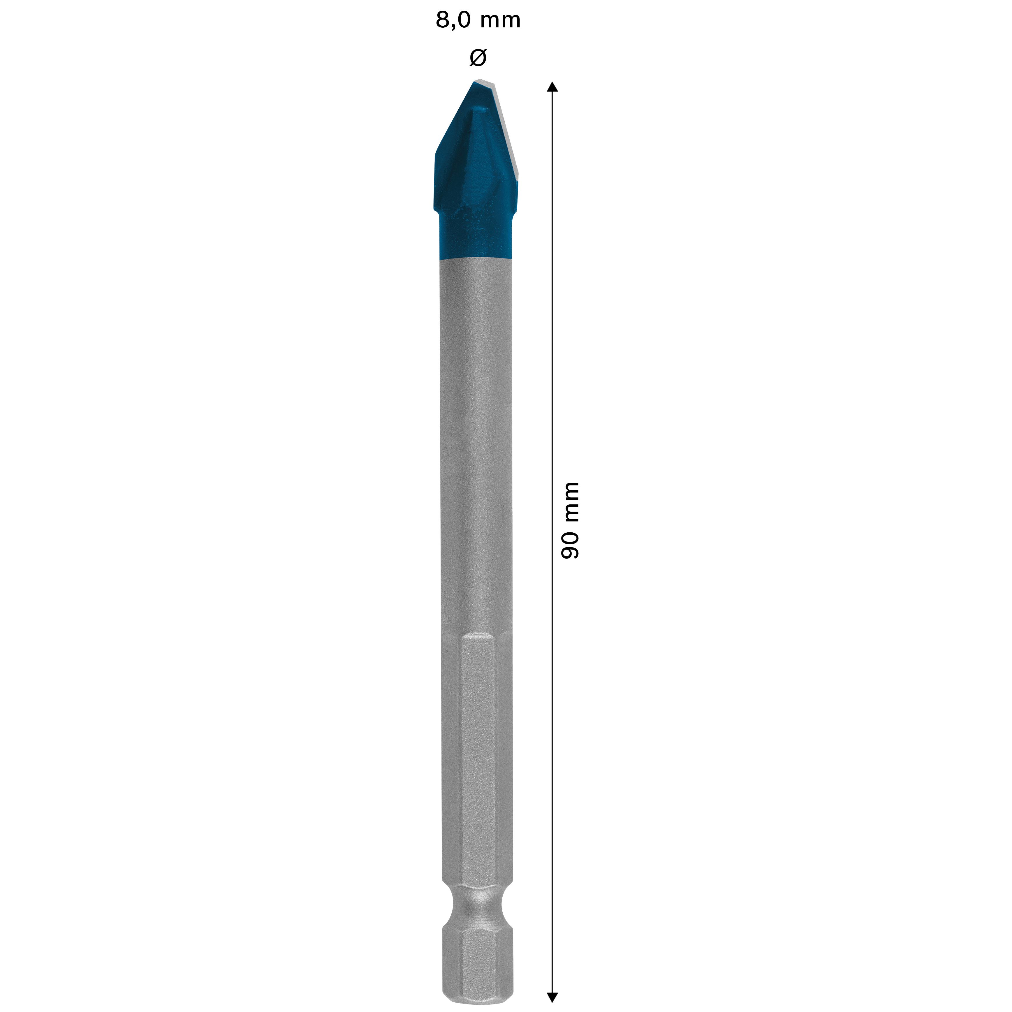Bosch Professional Tile drill bit (Dia)8mm - 4