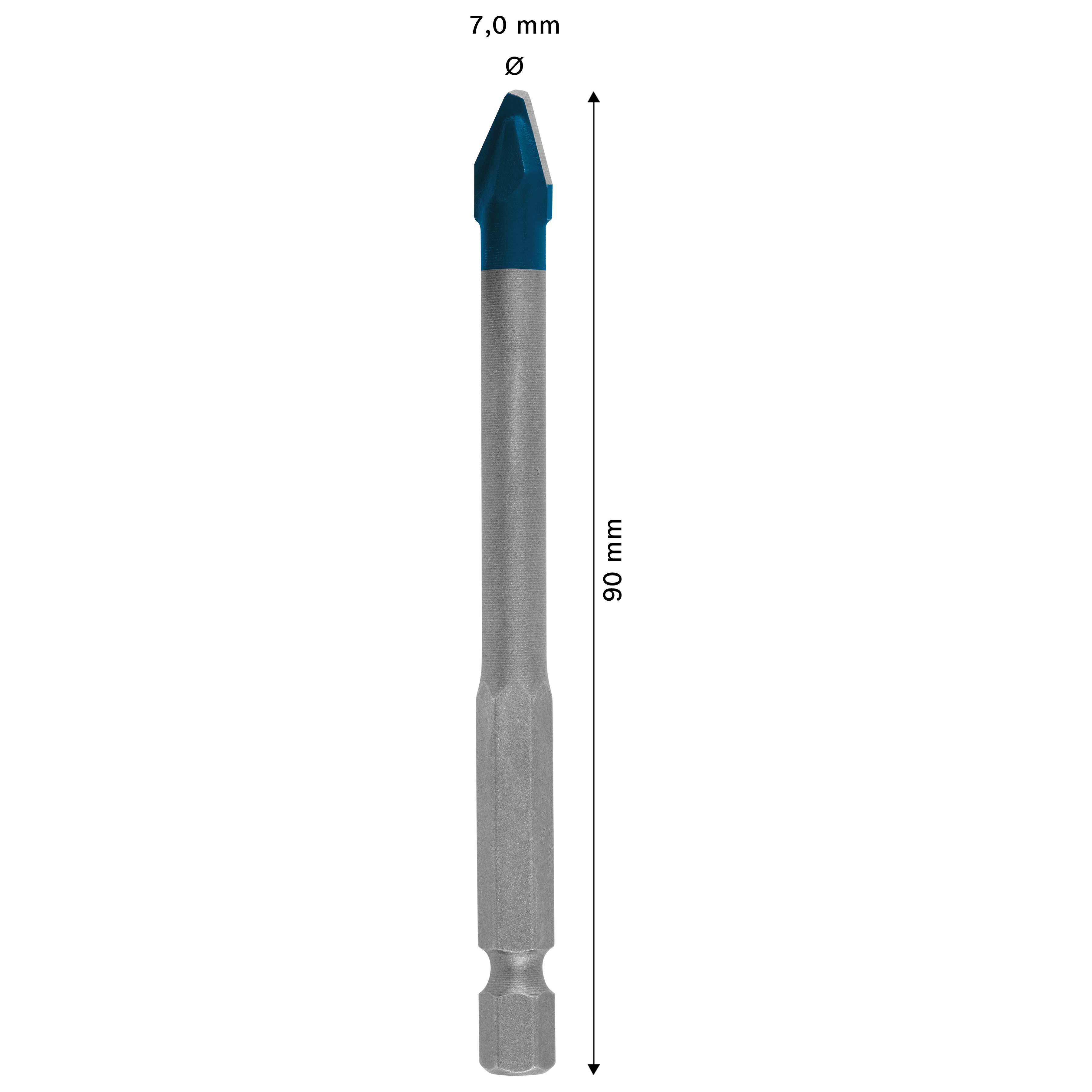 Bosch Professional Tile & glass drill bit (Dia)7mm - 4