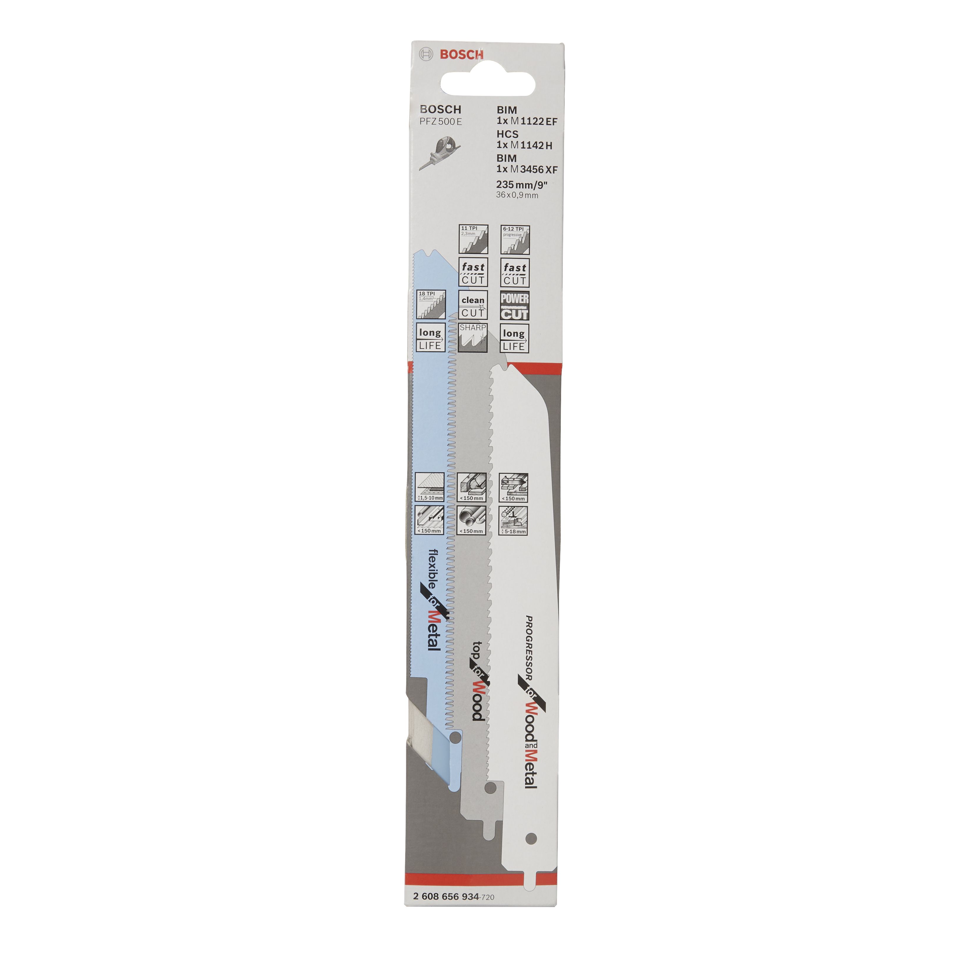 Bosch Reciprocating saw blade (3 piece)