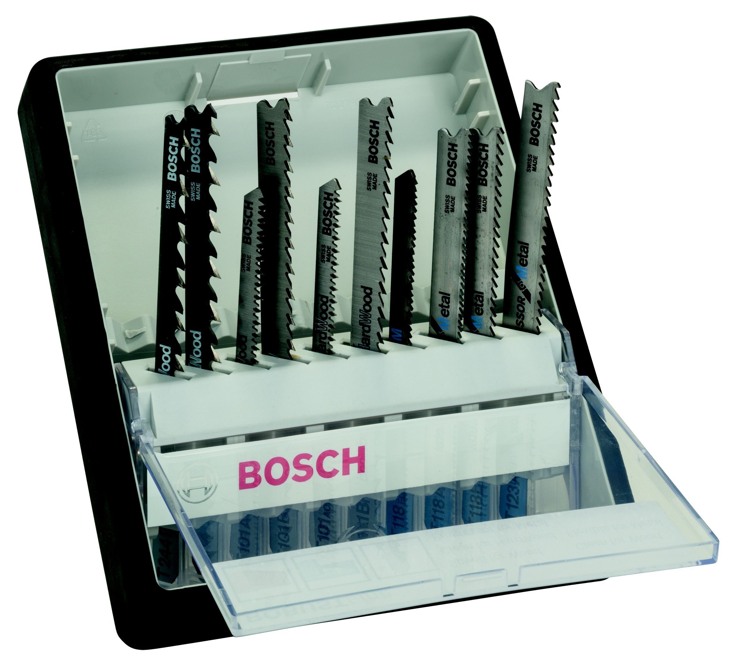 Bosch Robust Line Wood & Metal T-shank 10 piece Jigsaw blade