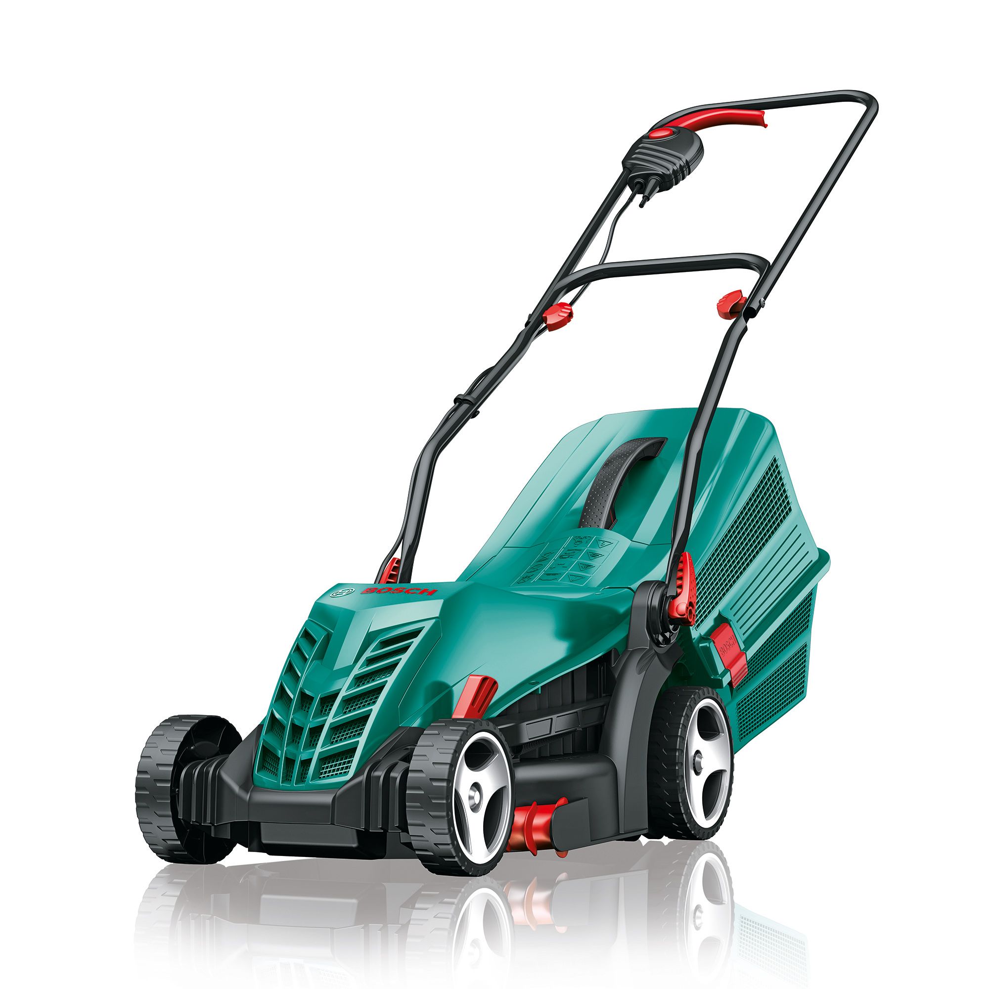 Petrol lawn mower on sale with roller b&q