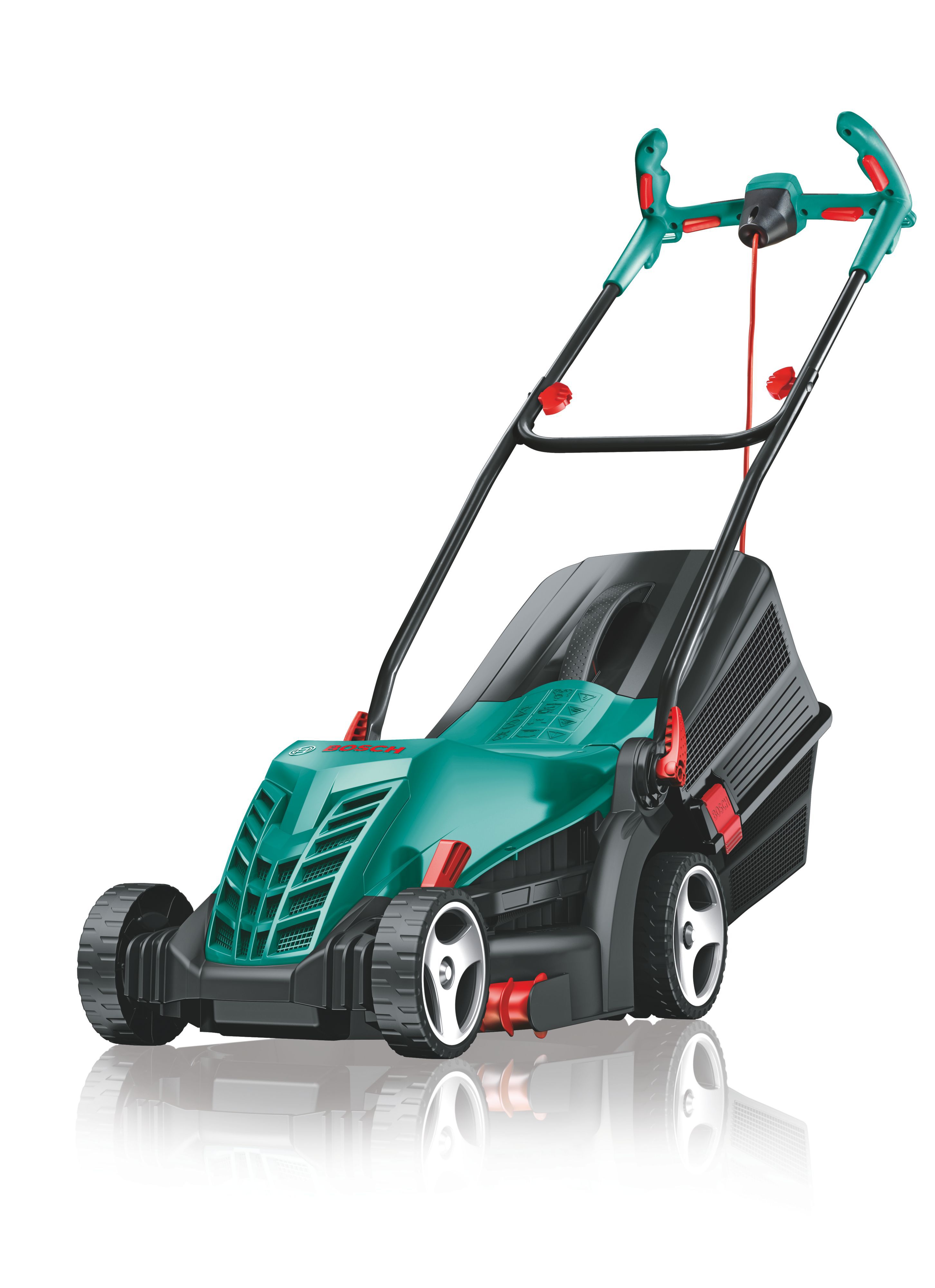 Bosch cordless 2025 lawn mower b&q