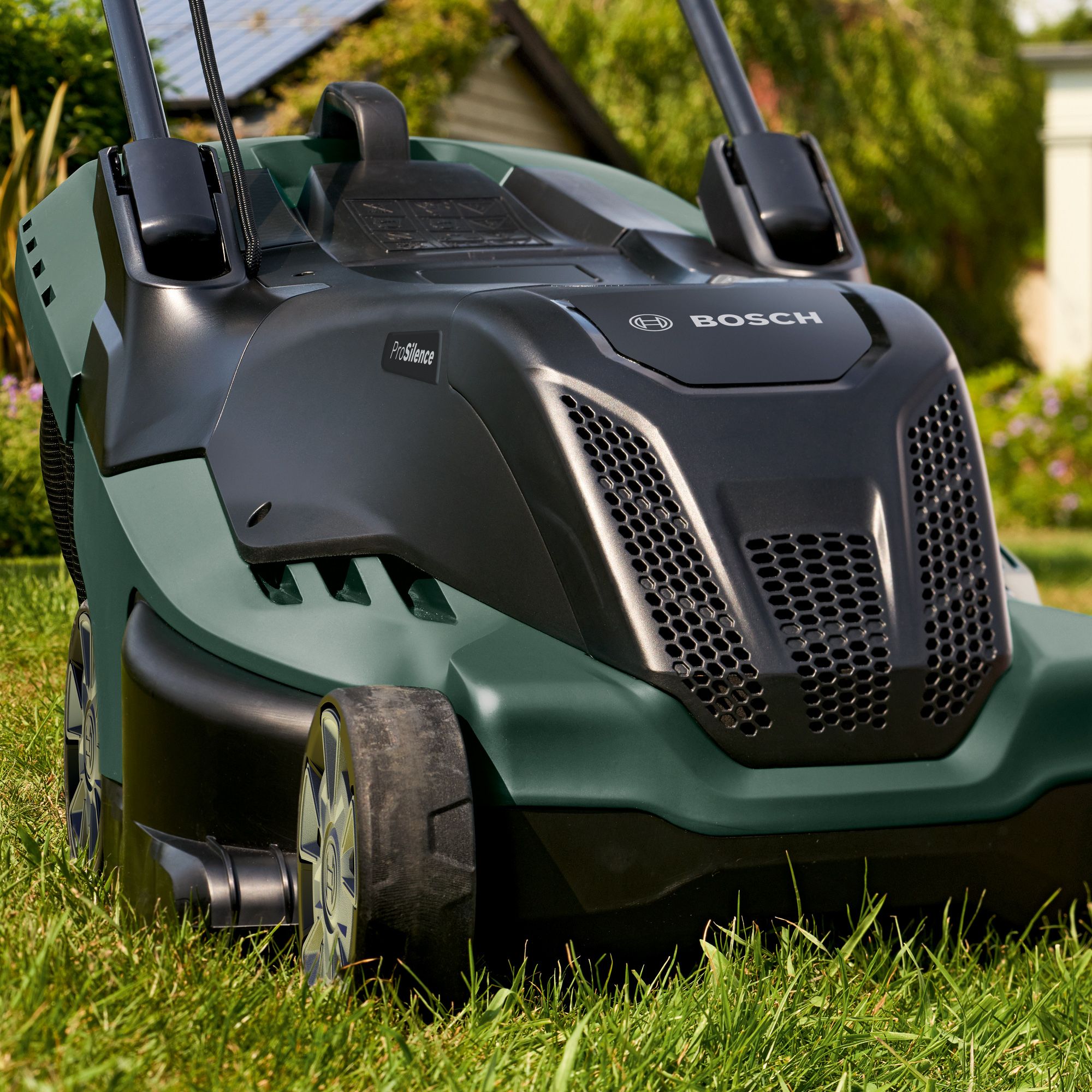 Electric Lawn Mower Rotak 650 Review Bosch AdvancedRotak 650 - Main Image
