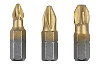 Bosch Screwdriver bits (L)25mm, Pack of 3