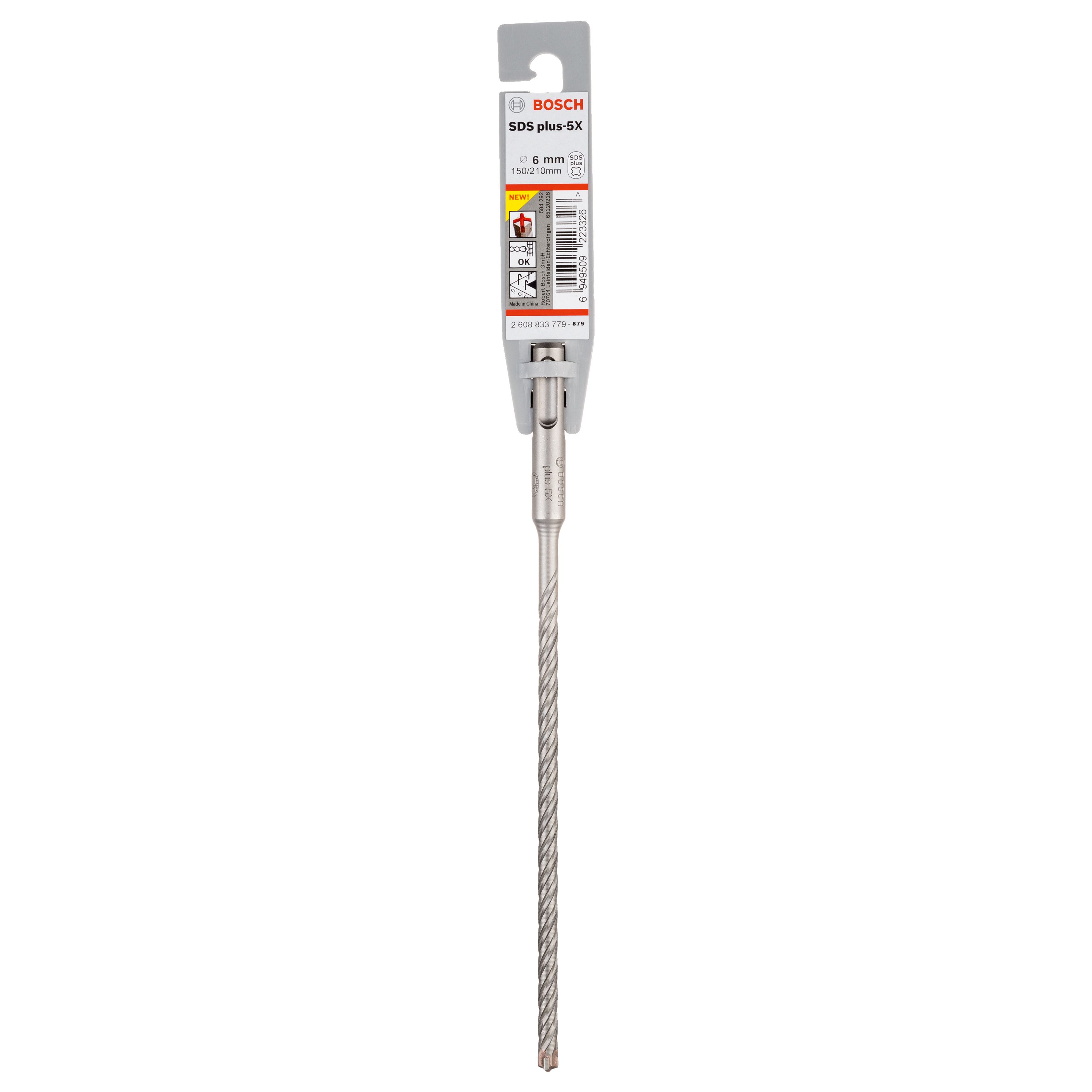 Bosch SDS plus Masonry Drill bit (Dia)6mm (L)210mm