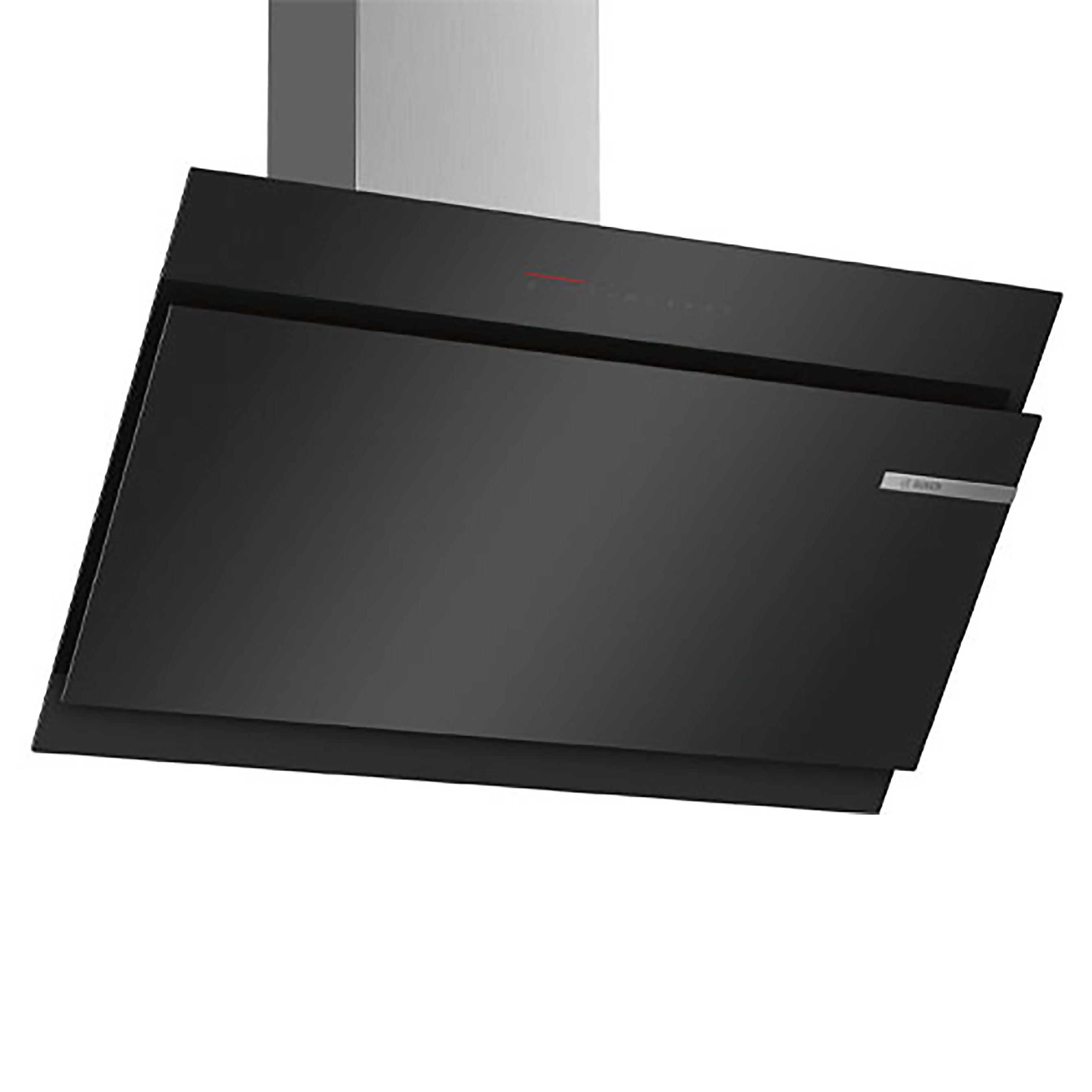 Bosch Serie 6 DWK97JQ60B Black Stainless steel Angled Cooker hood, (W)89cm
