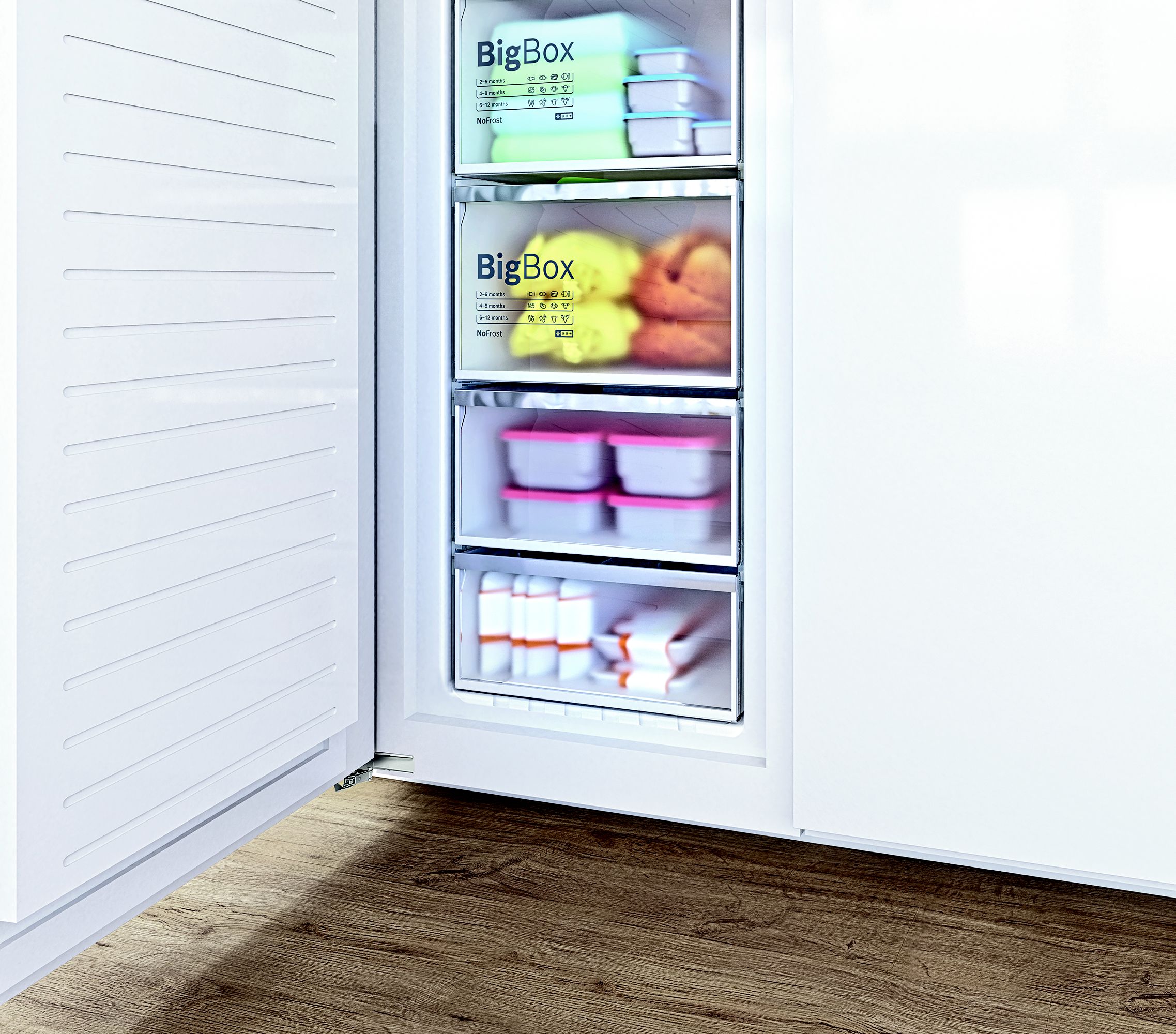 Bosch Serie 6 Integrated Frost free Freezer