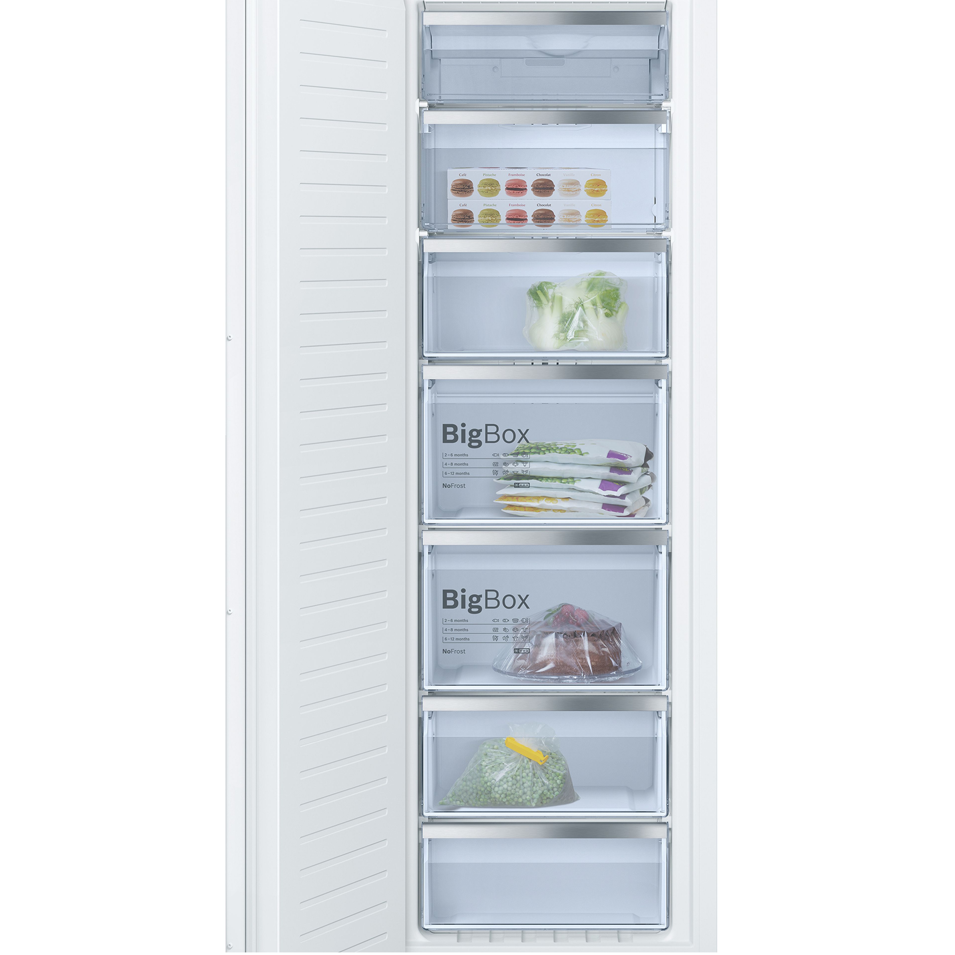 Bosch Serie 6 Integrated Frost free Freezer