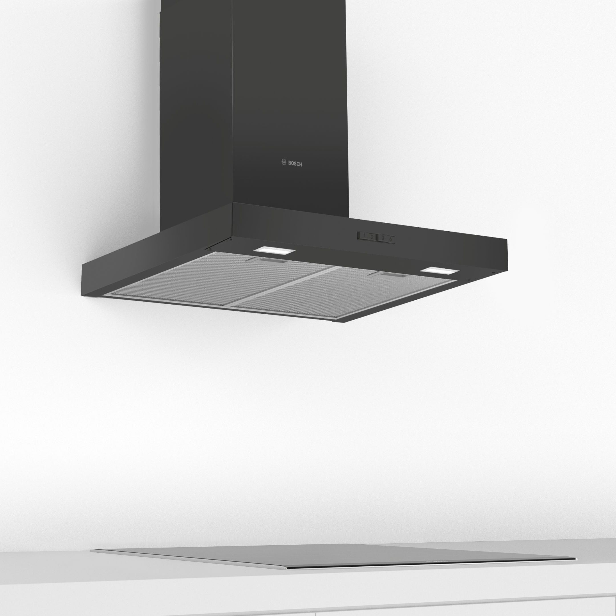 Bosch Series 2 DWB66BC60B Metal & plastic Box Cooker hood (W)60cm - Black