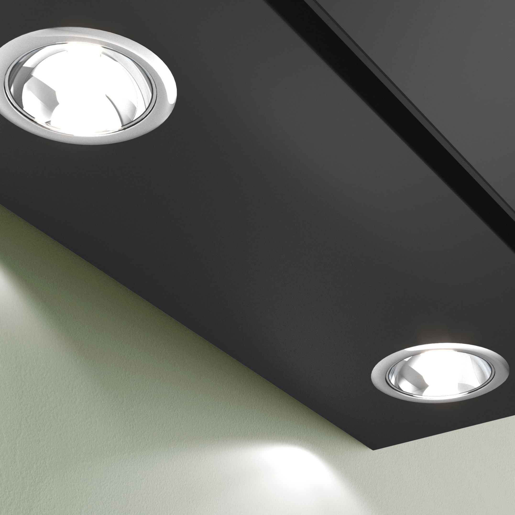 Bosch Series 2 DWK65DK60B Metal & plastic Angled Cooker hood (W)59cm - Black
