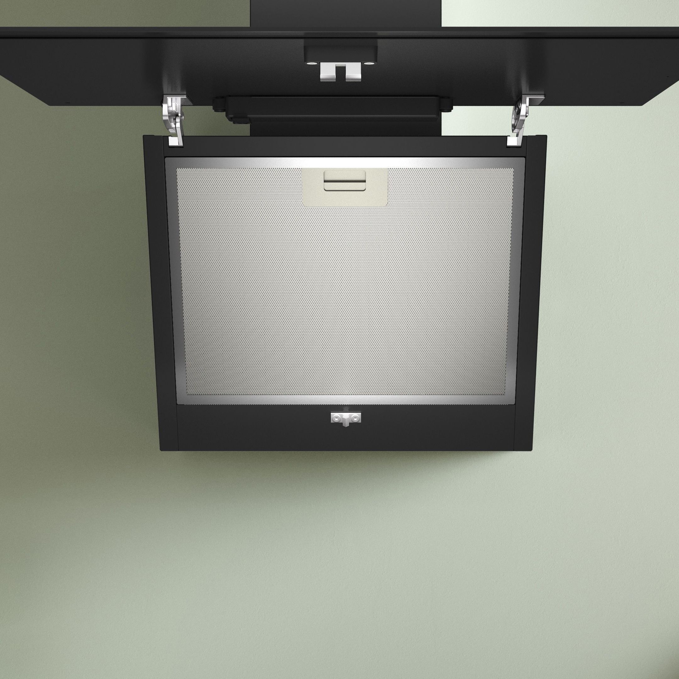 Bosch Series 2 DWK65DK60B Metal & plastic Angled Cooker hood (W)59cm - Black