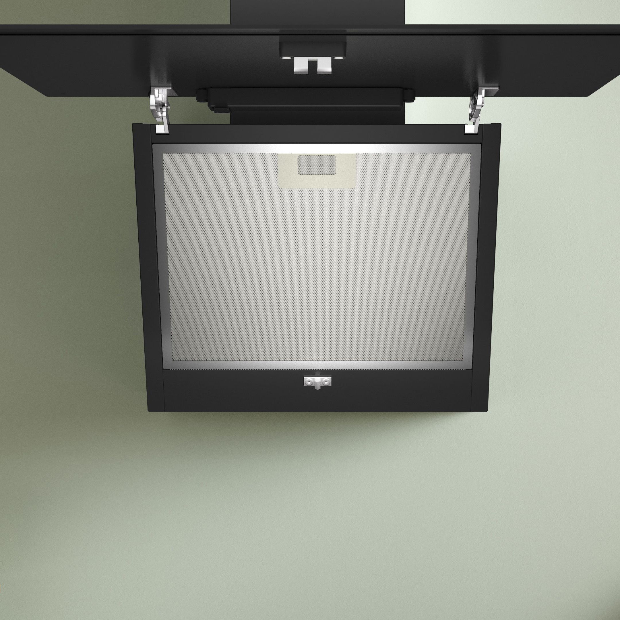 Bosch Series 2 DWK85DK60B Metal & plastic Angled Cooker hood (W)80cm - Black