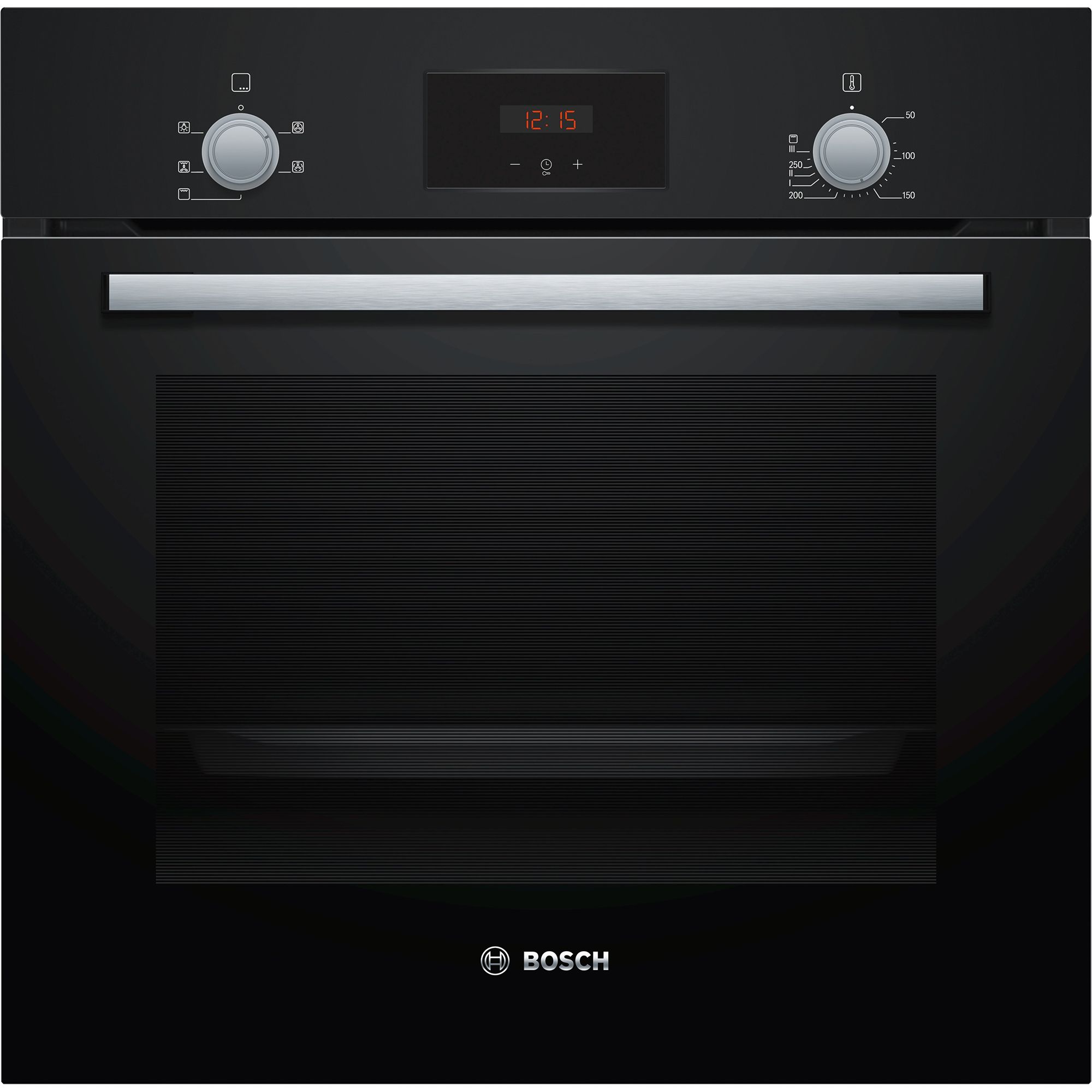Bosch Series 2 HHF113BA0B Built-in Single Multi-function Electric Oven - Black