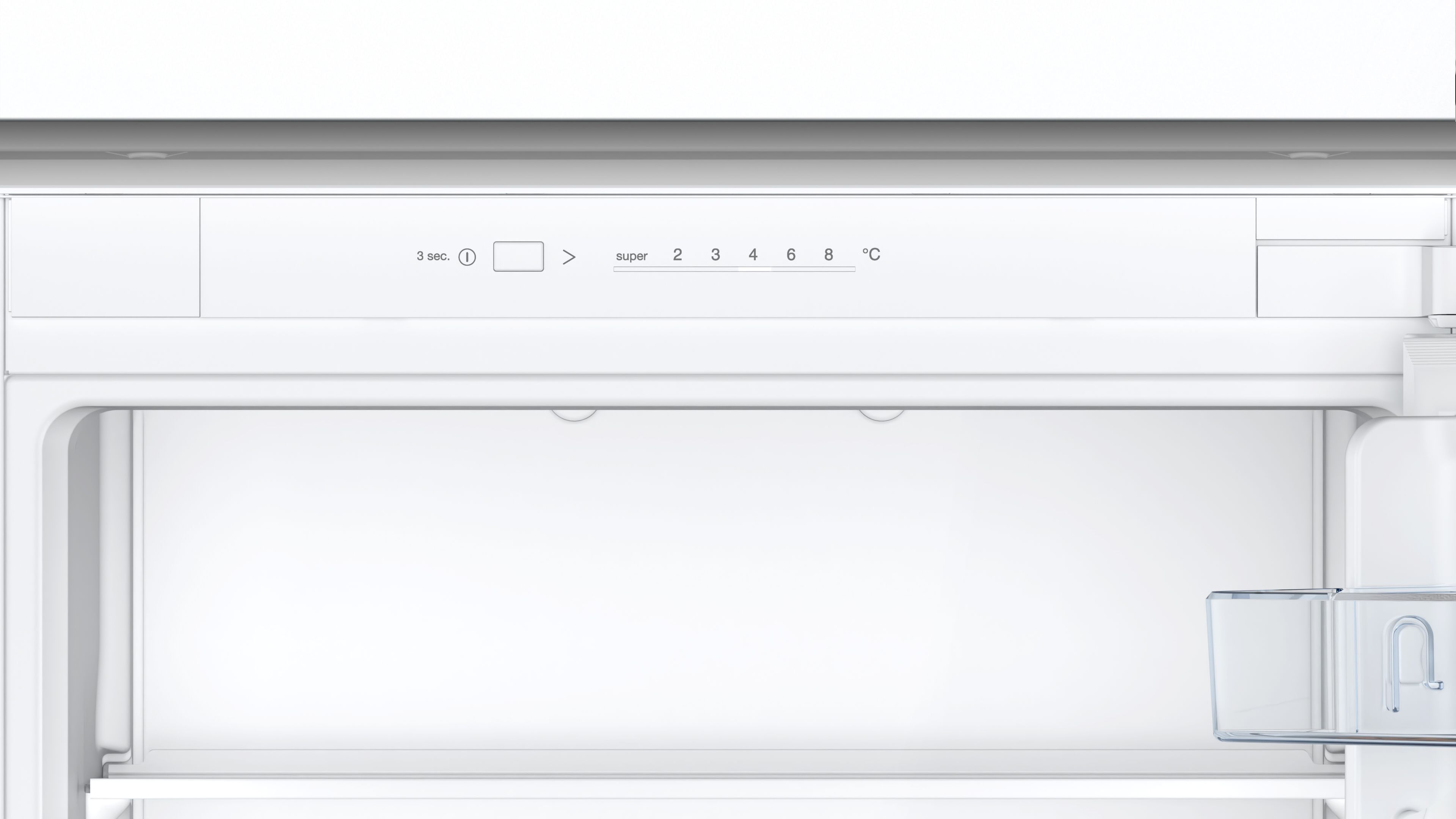 Bosch Series 2 KIV87NSE0G 70:30 Traditional Built-in Fridge freezer