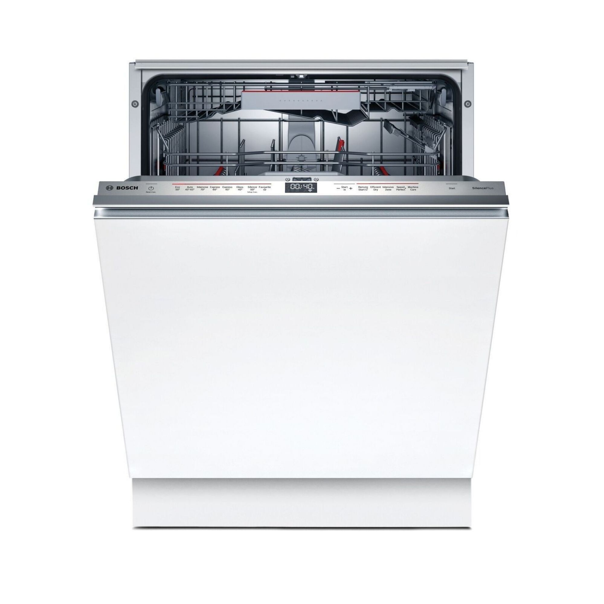 Bosch SMD6EDX57G Integrated Full size Dishwasher White DIY at B&Q