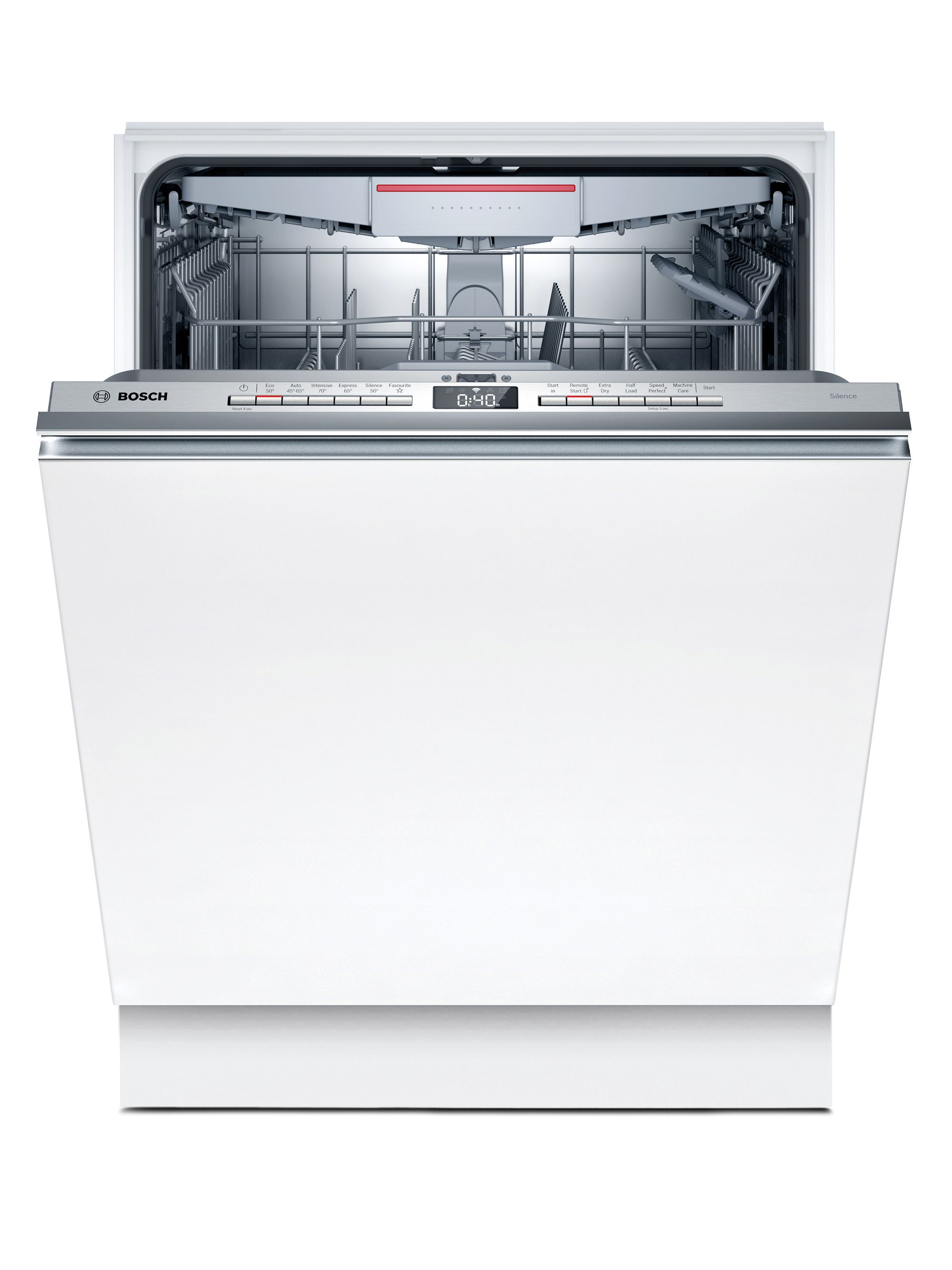 Bosch smv40c30gb integrated white deals full size dishwasher