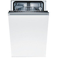 Bosch SPV40C10GB Integrated Slimline Dishwasher - White