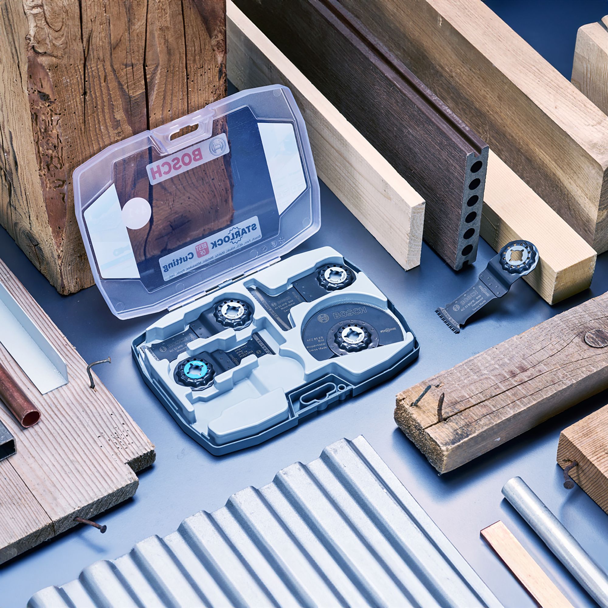 Bosch Starlock Multi-tool kit (5 piece)