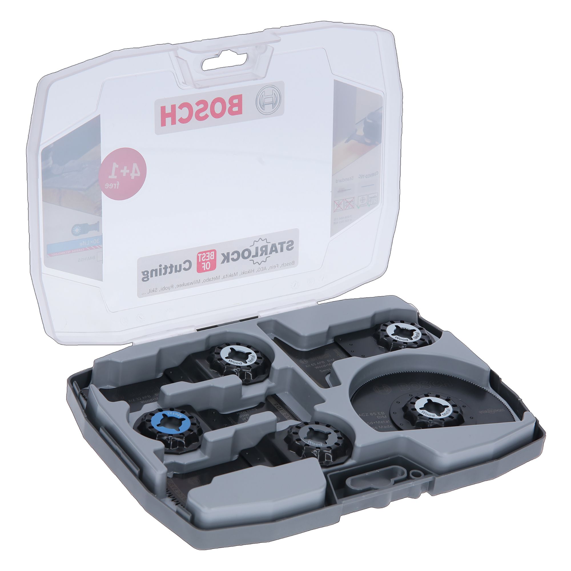 Bosch Starlock Multi-tool kit (5 piece)