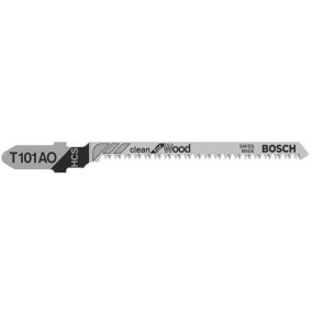 Bosch T-shank Jigsaw blade t101A0 (L)83mm, Pack of 5